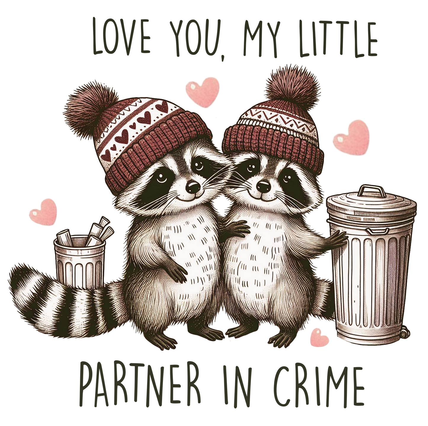 Unisex t-shirt "Partner in Crime"