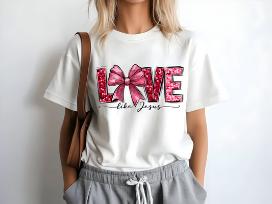 Unisex t-shirt "Big Love like Jesus"