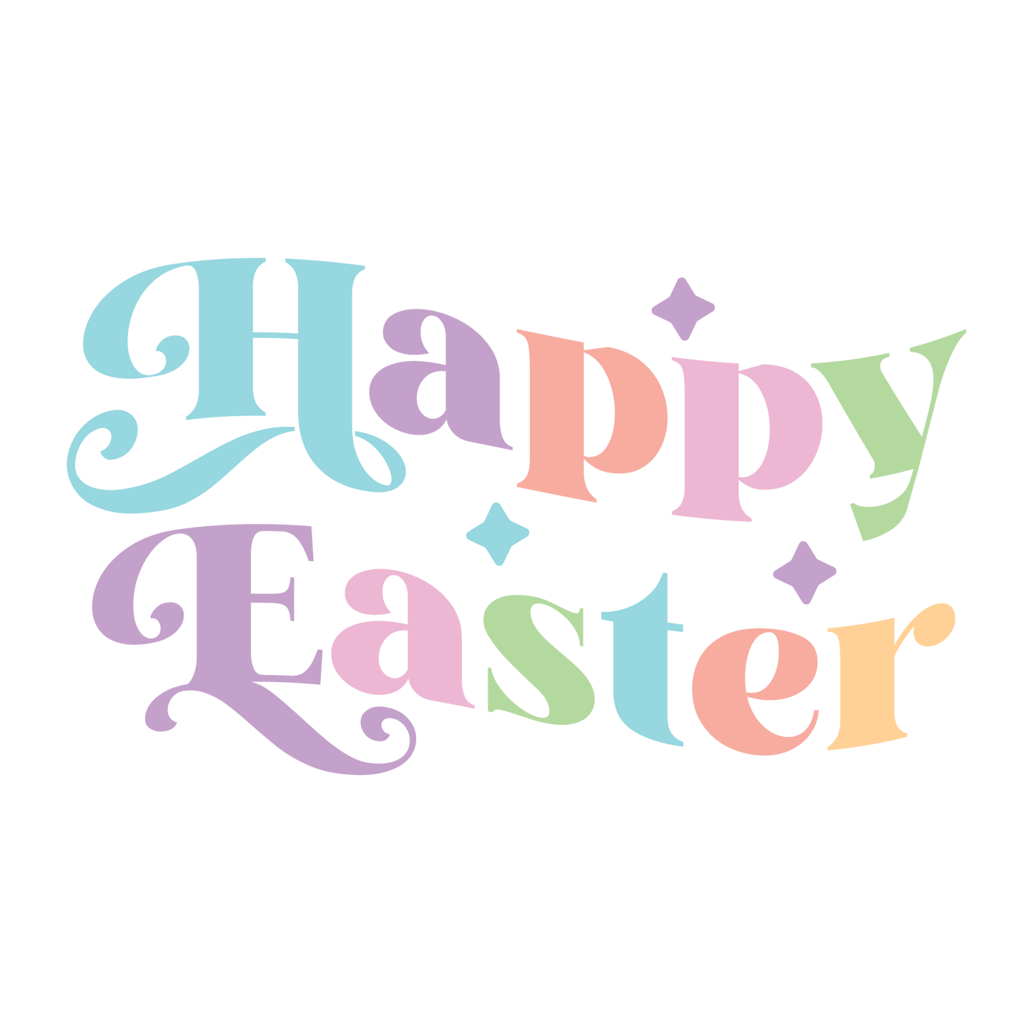 Youth Short Sleeve T-Shirt - "Happy Easter"