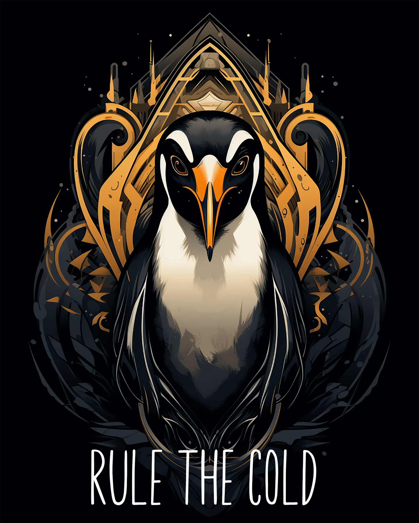 Penguin "Rule the Cold" Unisex t-shirt