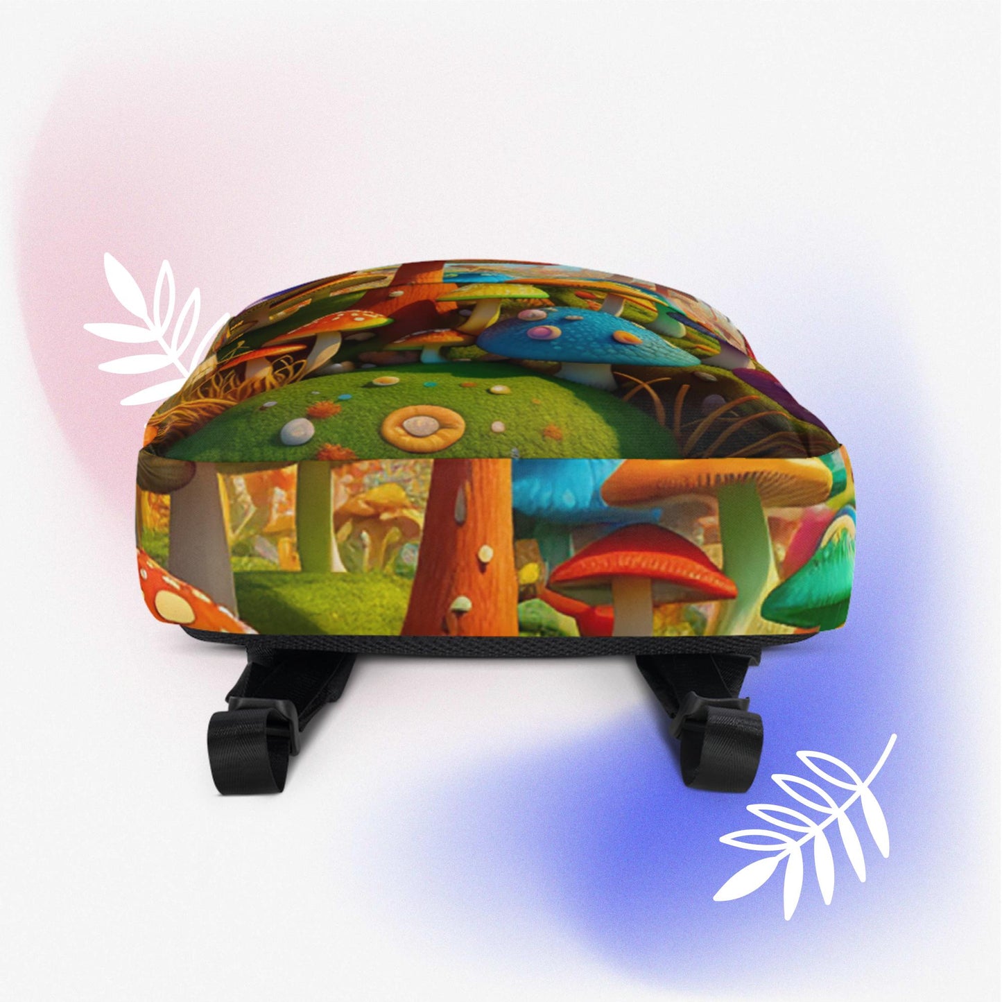 Rainbow & Mushrooms Backpack