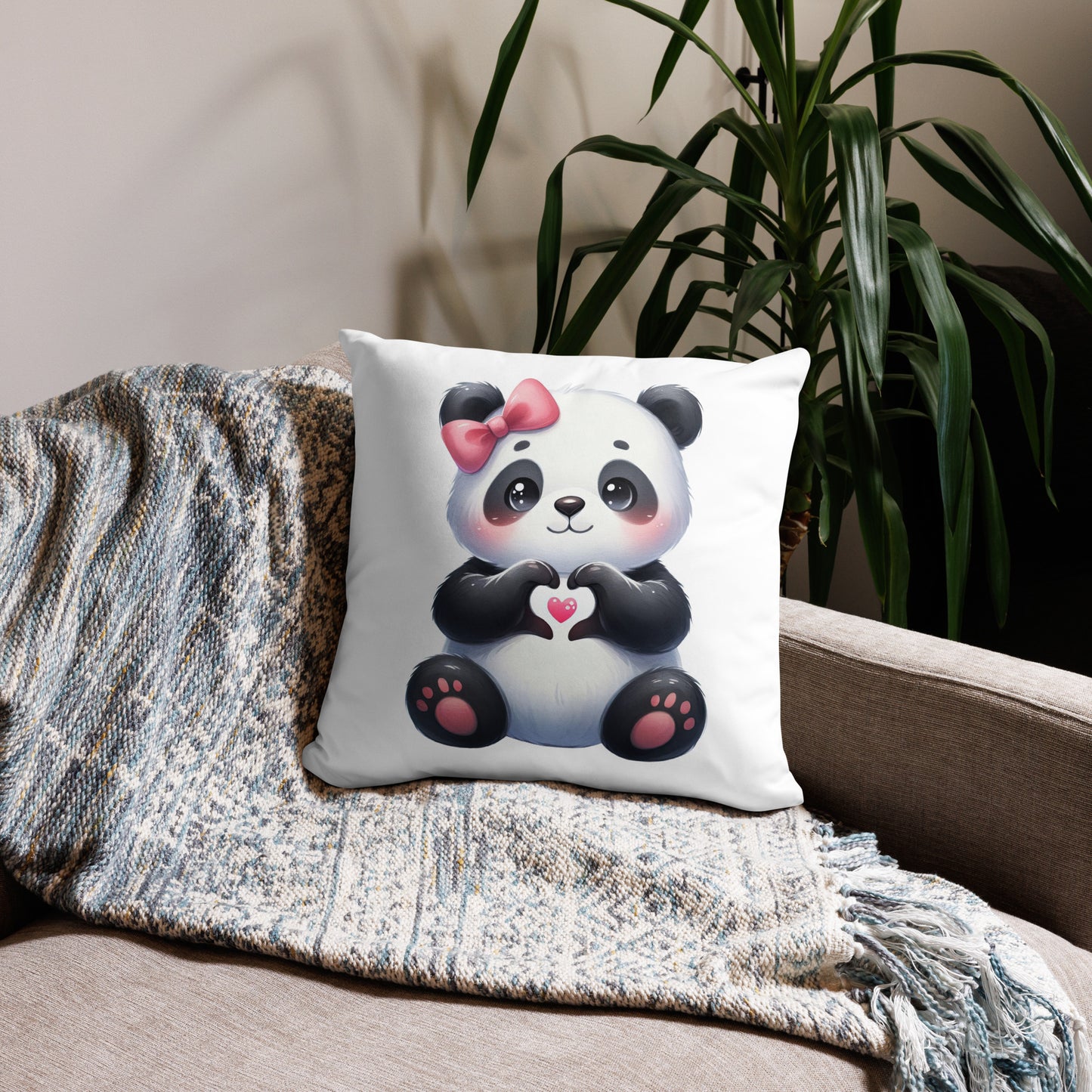 Basic Pillow - Panda