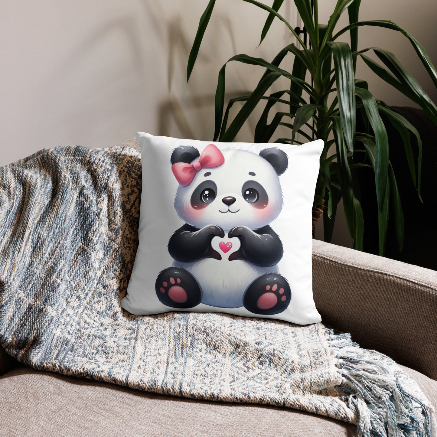 Basic Pillow - Panda