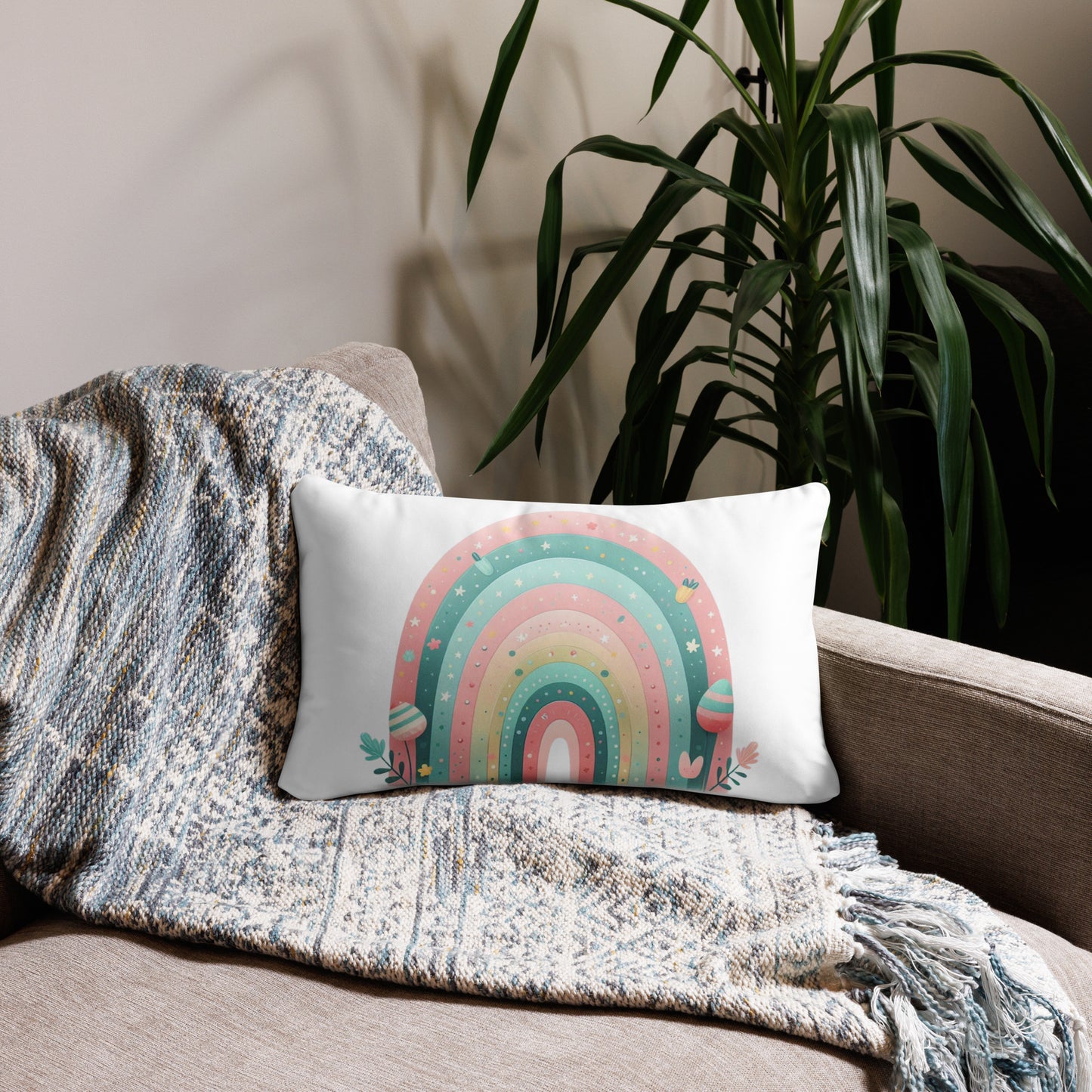 Basic Pillow "Mnt Rainbow" 1.0