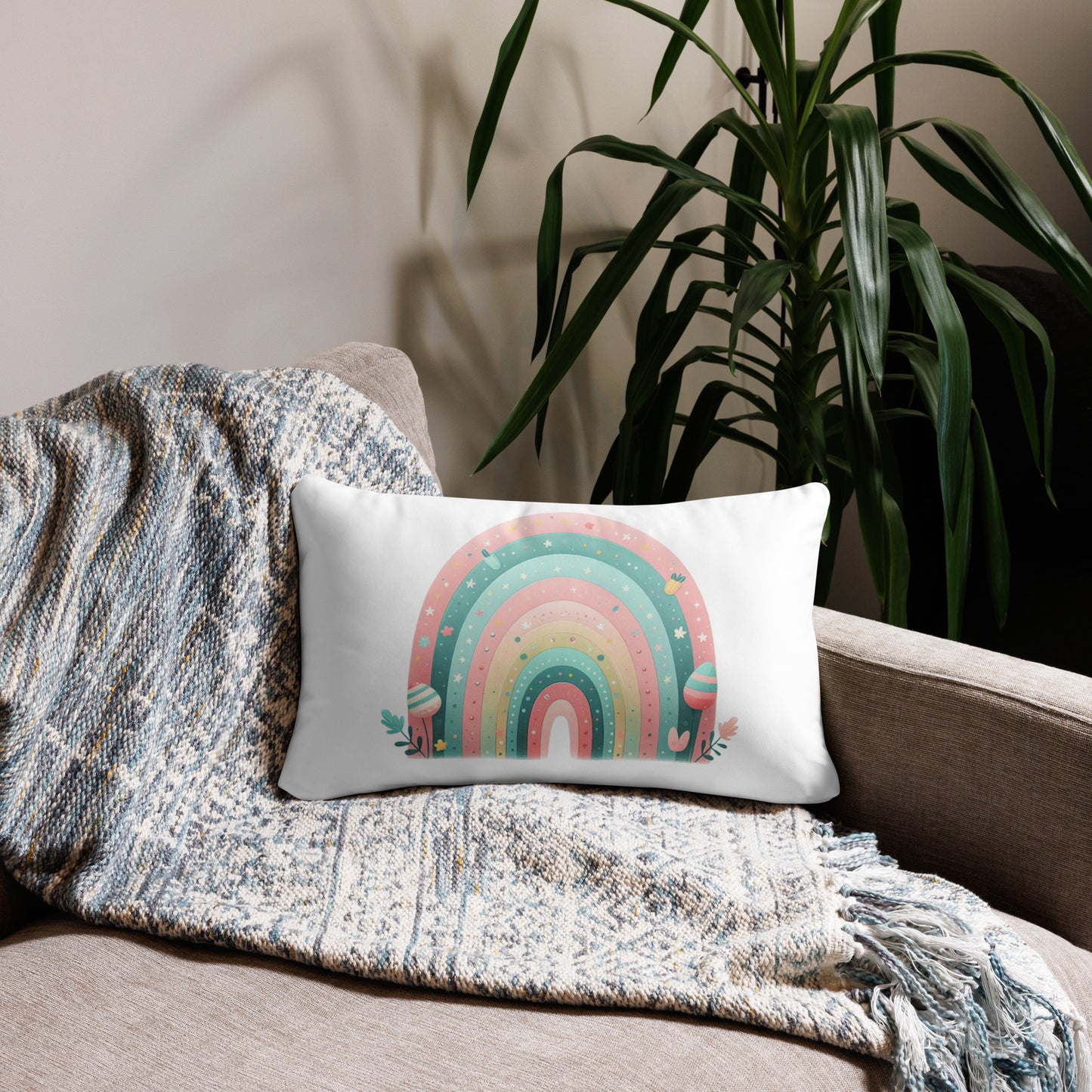 Basic Pillow "Mnt Rainbow" 1.0