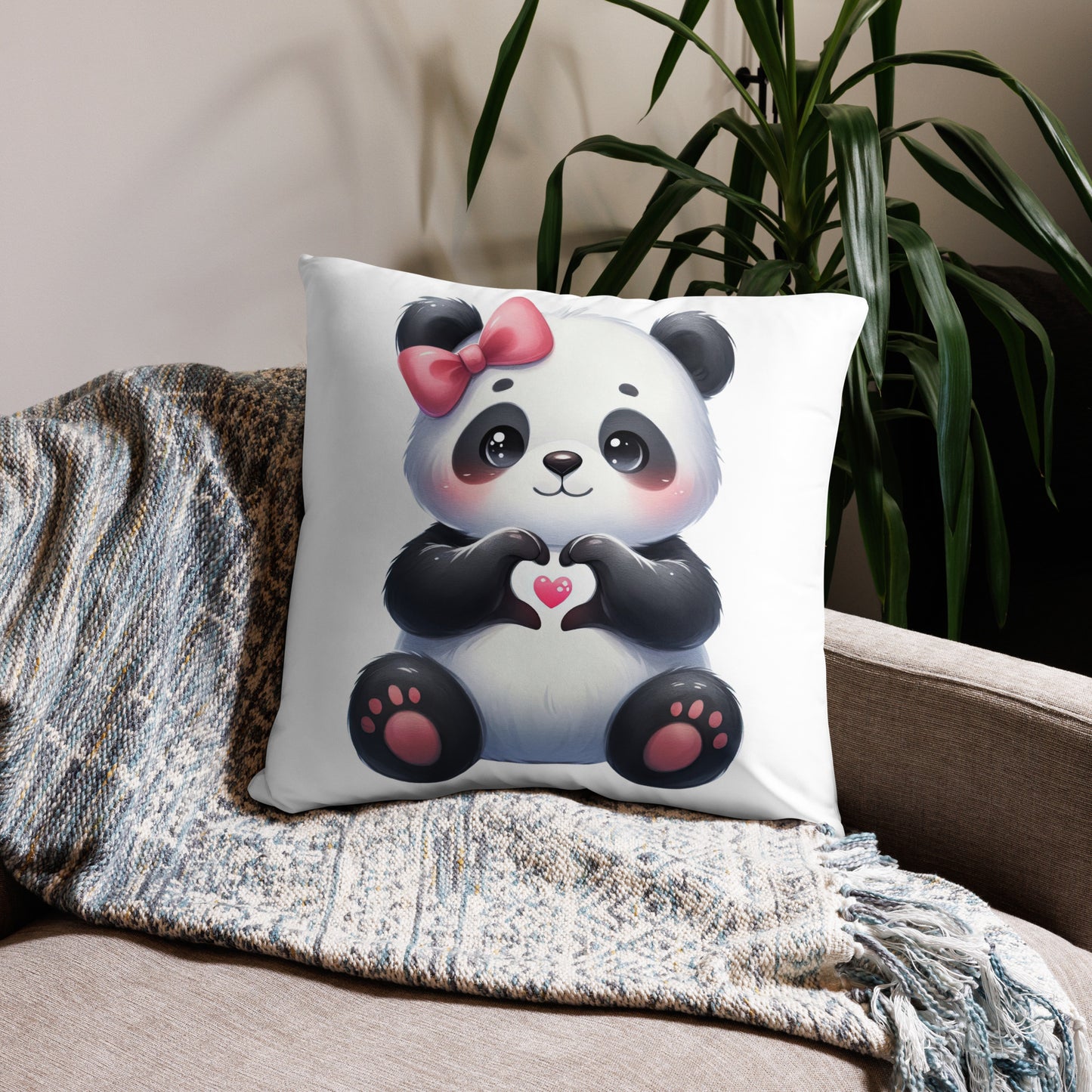 Basic Pillow - Panda