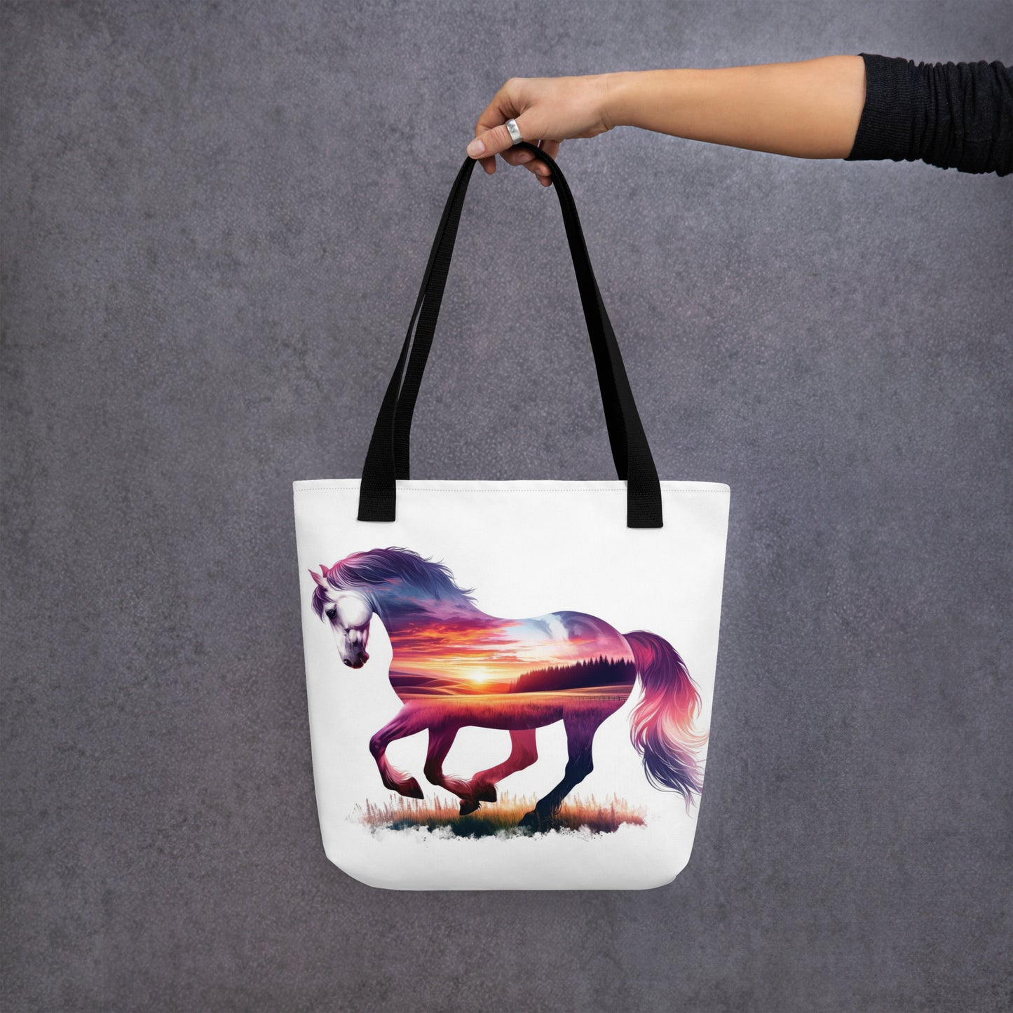 Tote bag Wild Horses 03