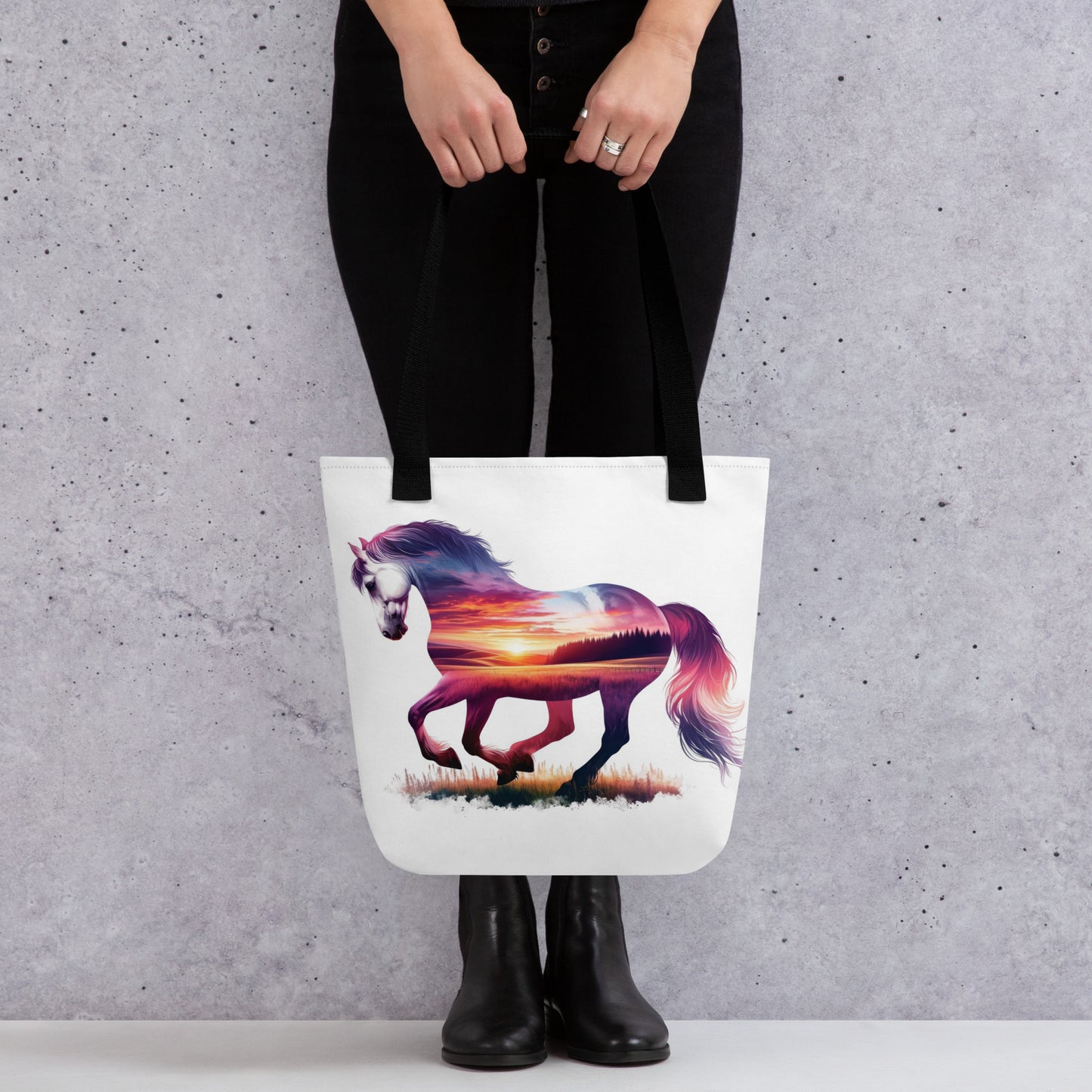 Tote bag Wild Horses 03