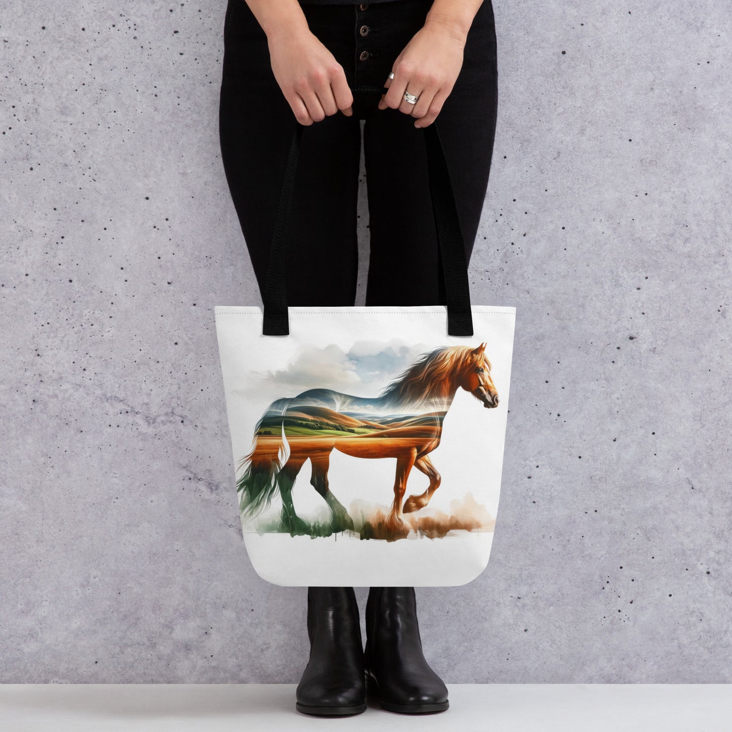 Tote bag Wild Horses 04