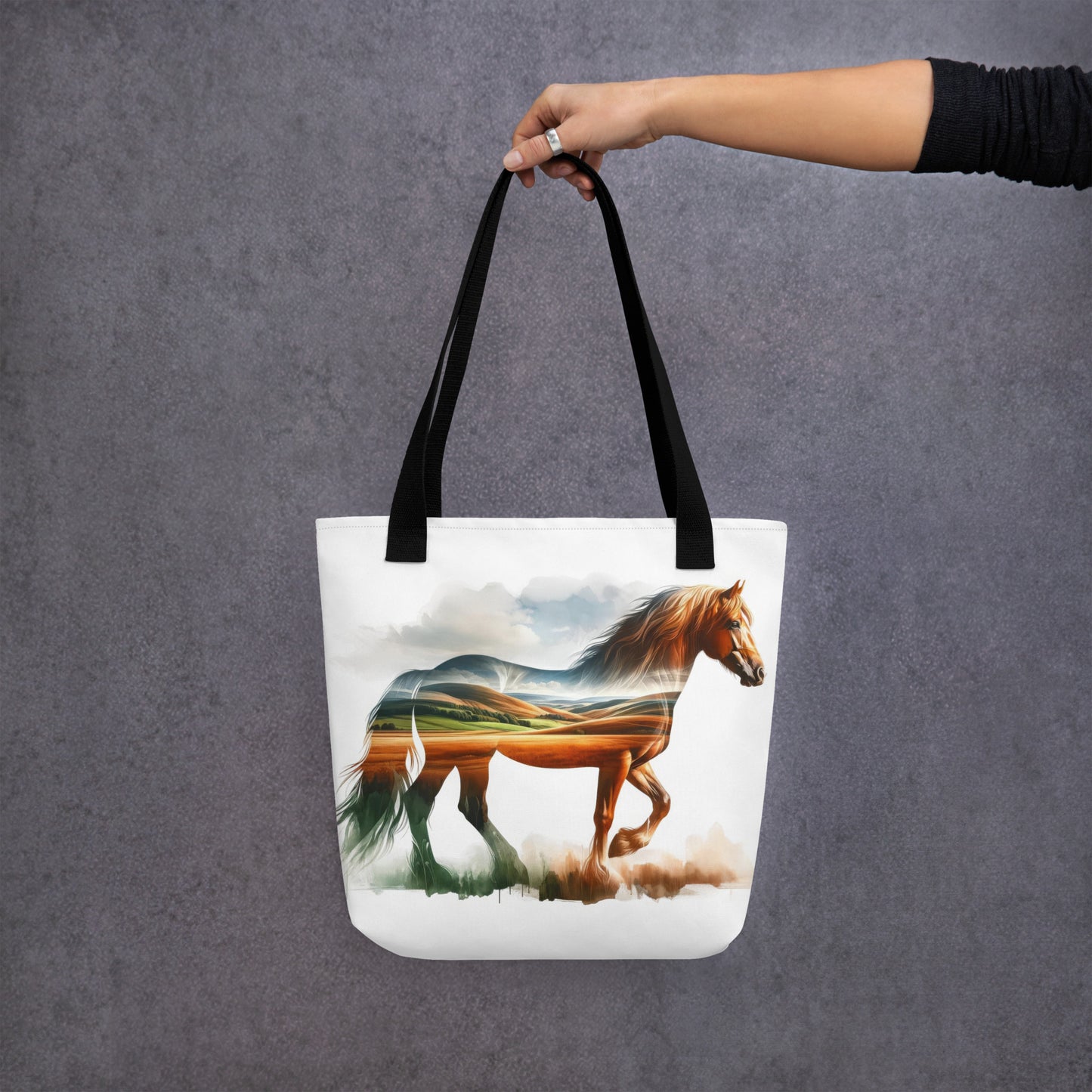 Tote bag Wild Horses 04