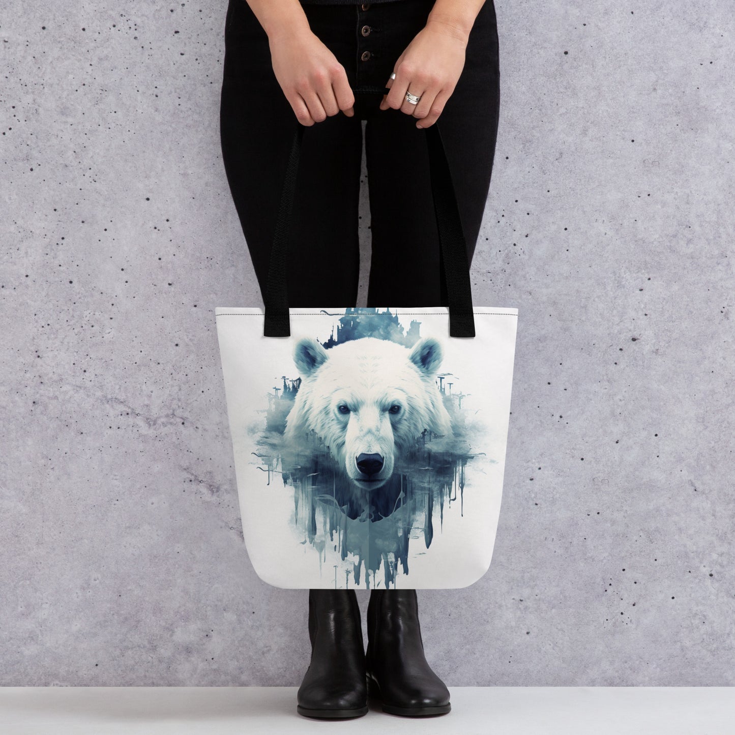 Tote bag Polar Bear