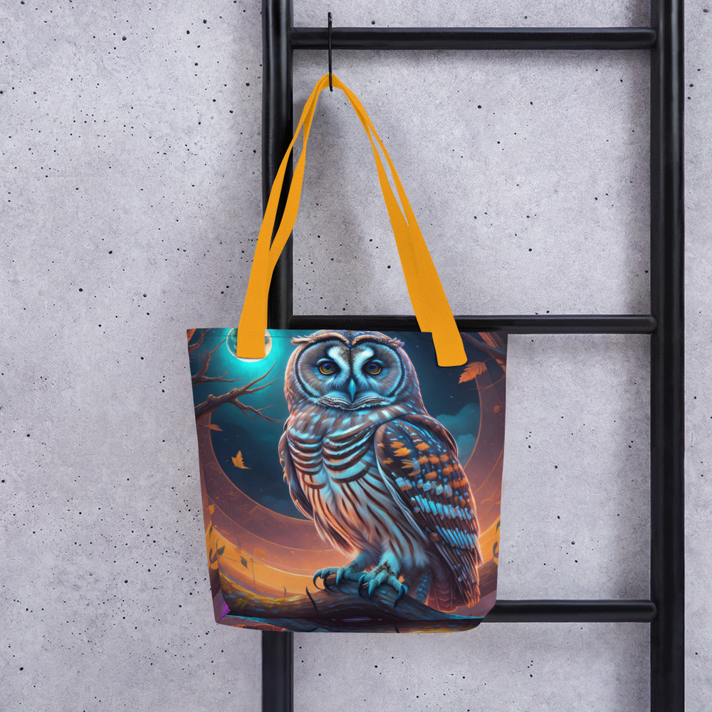 Barred Owl - All-Ove Print  - Tote bag