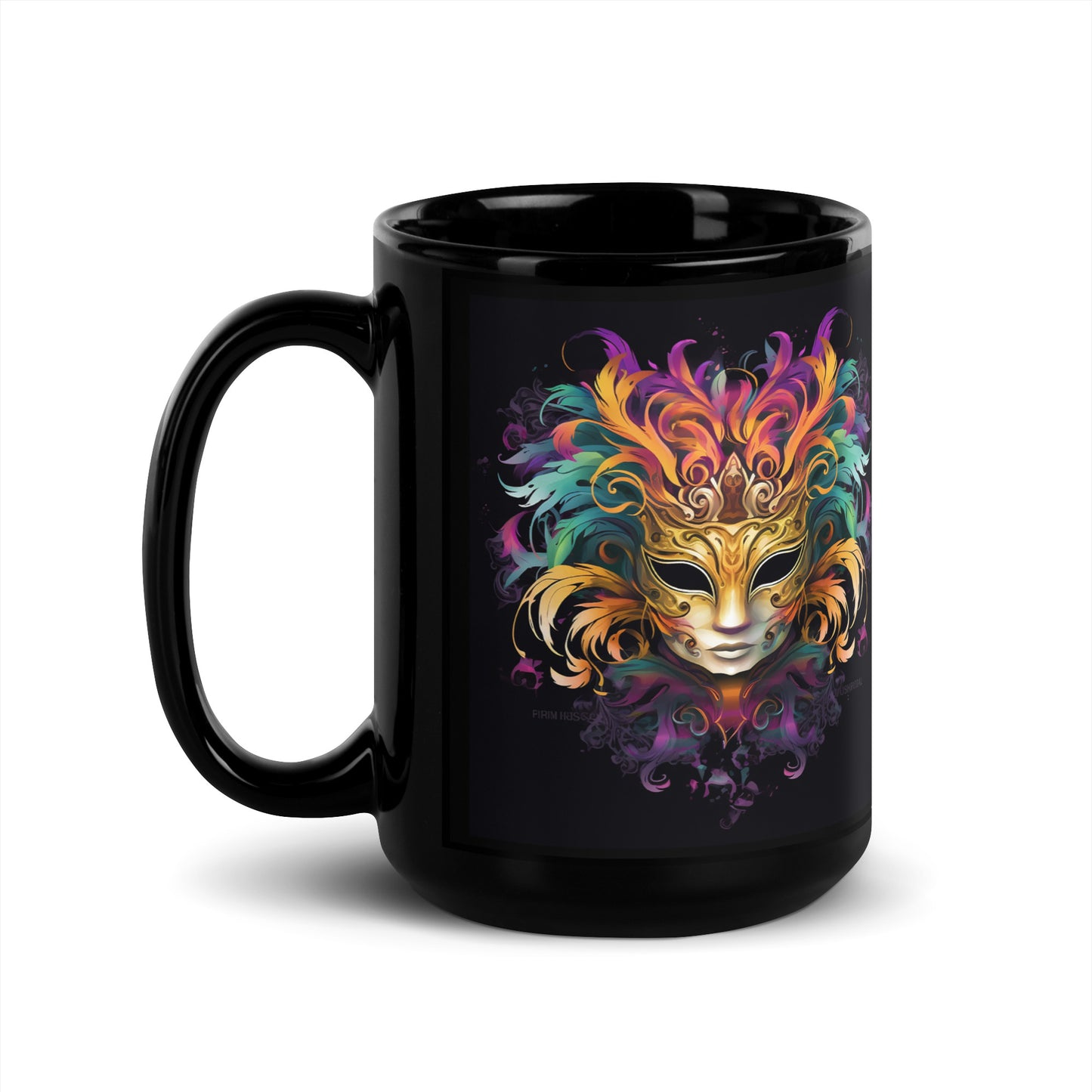 Masquerade #3 -xBlack Glossy Mug