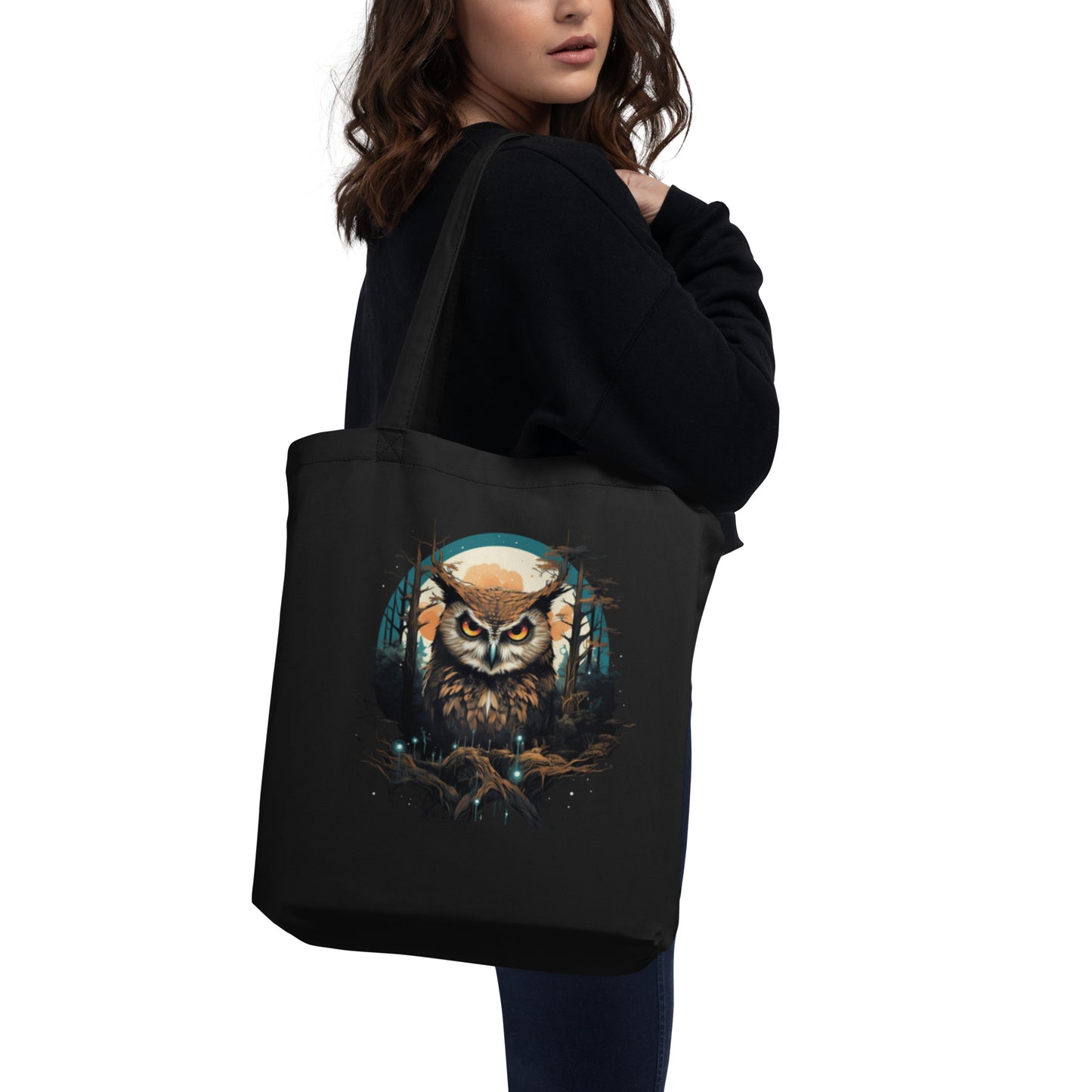 Evil Eye Owl - Eco Tote Bag