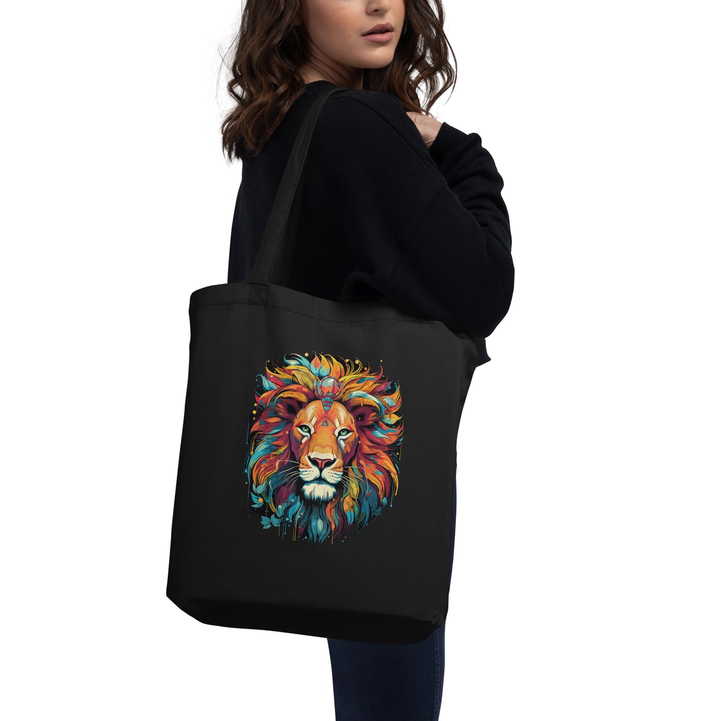 Eco Tote Bag "Boho Lion"