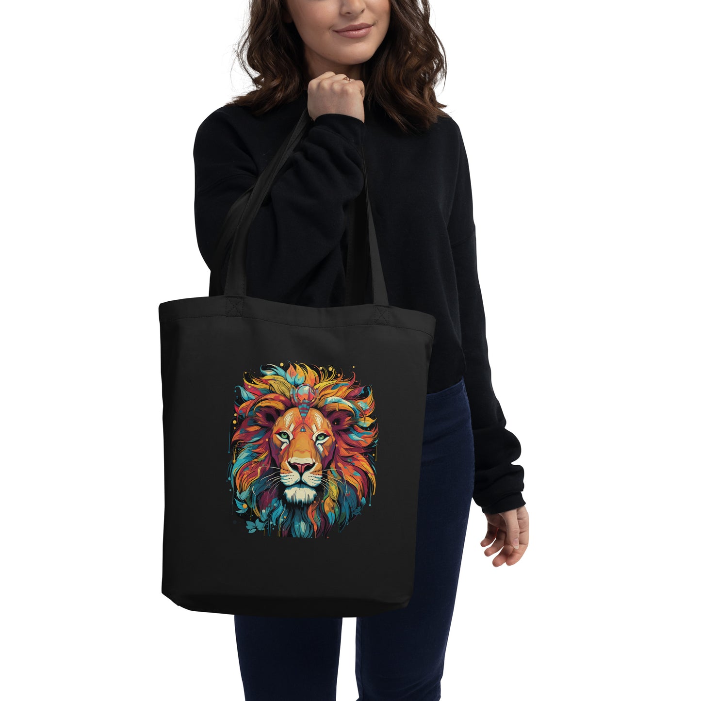 Eco Tote Bag "Boho Lion"