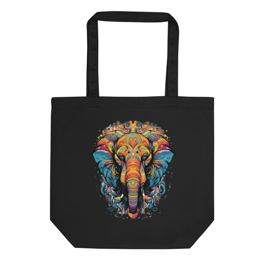 Eco Tote Bag BOHO Elephant 02