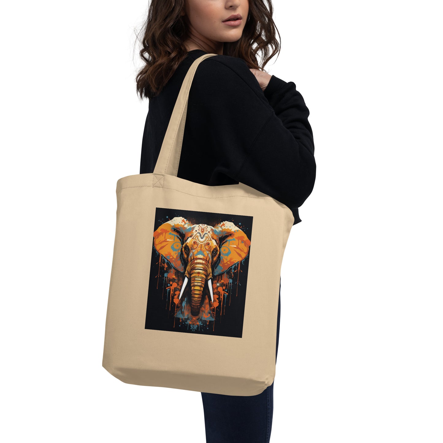 Asia Elephant - Eco Tote Bag