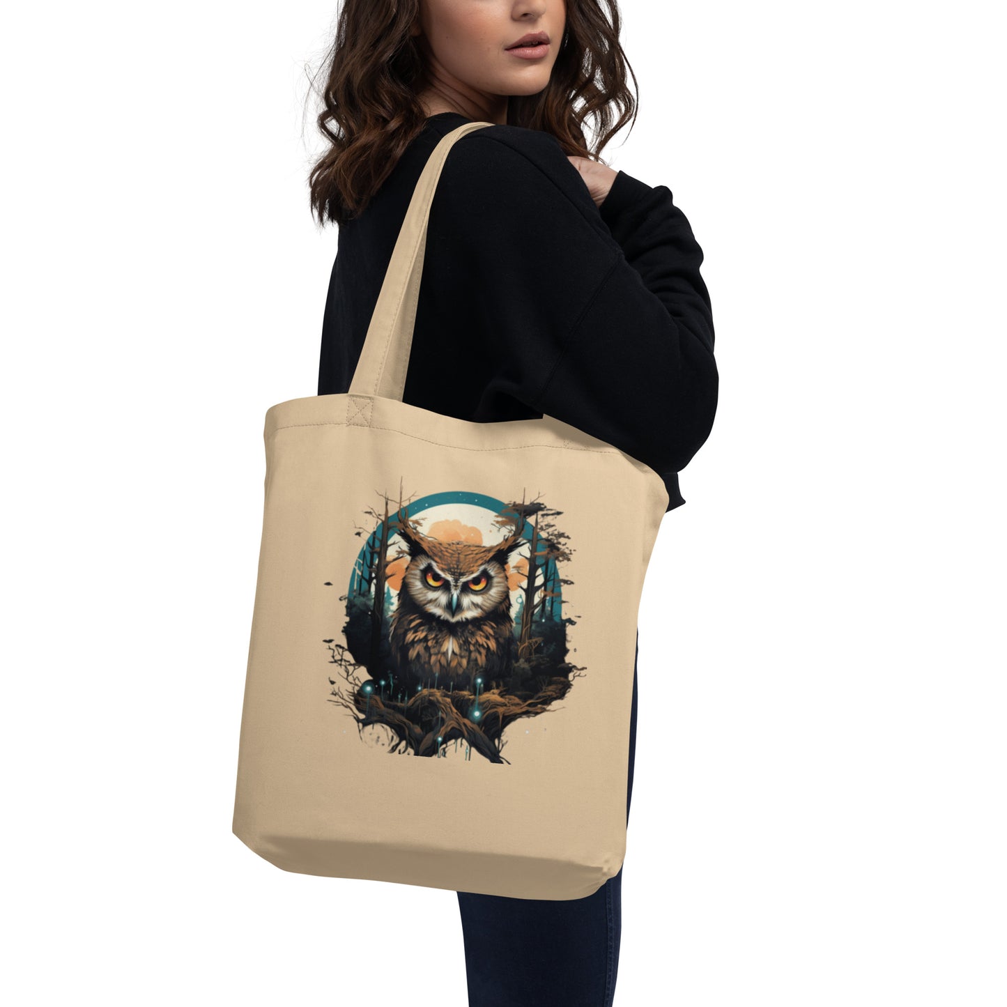 Evil Eye Owl - Eco Tote Bag