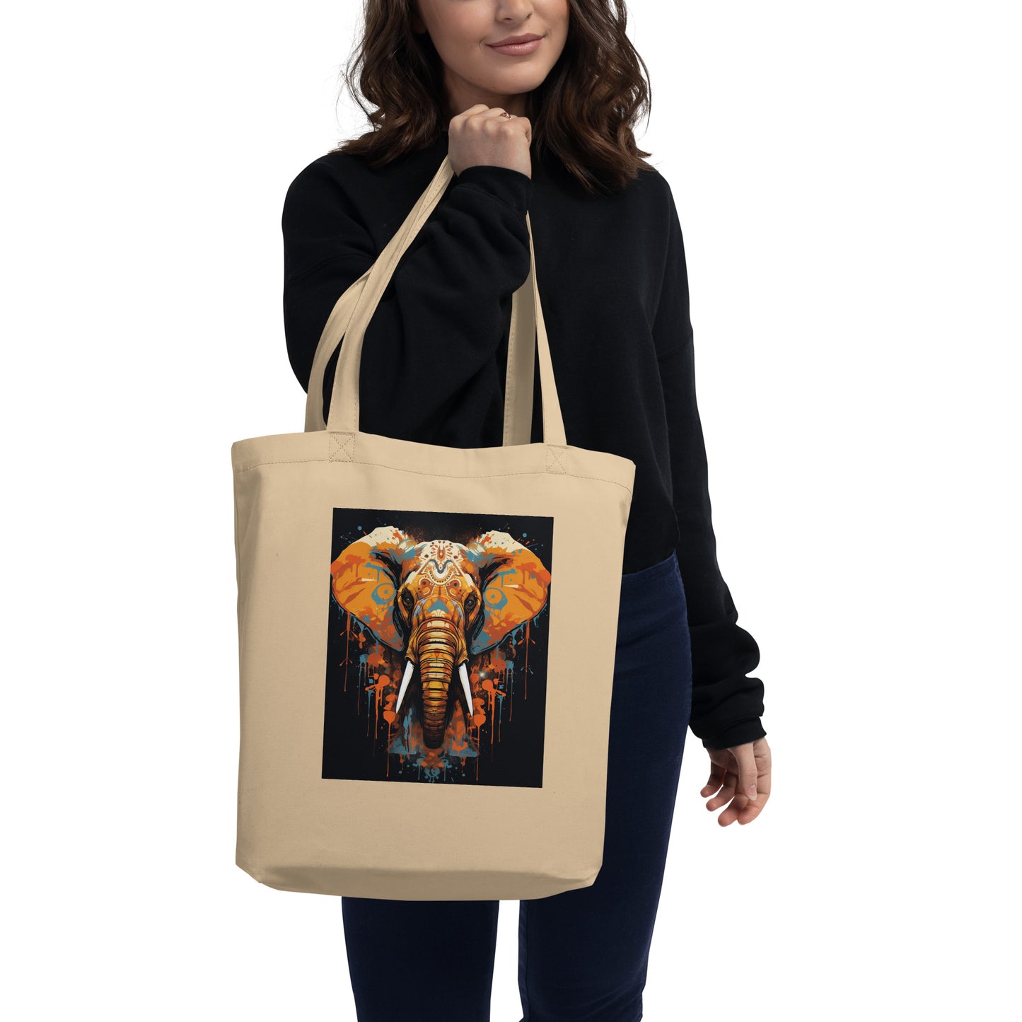 Asia Elephant - Eco Tote Bag