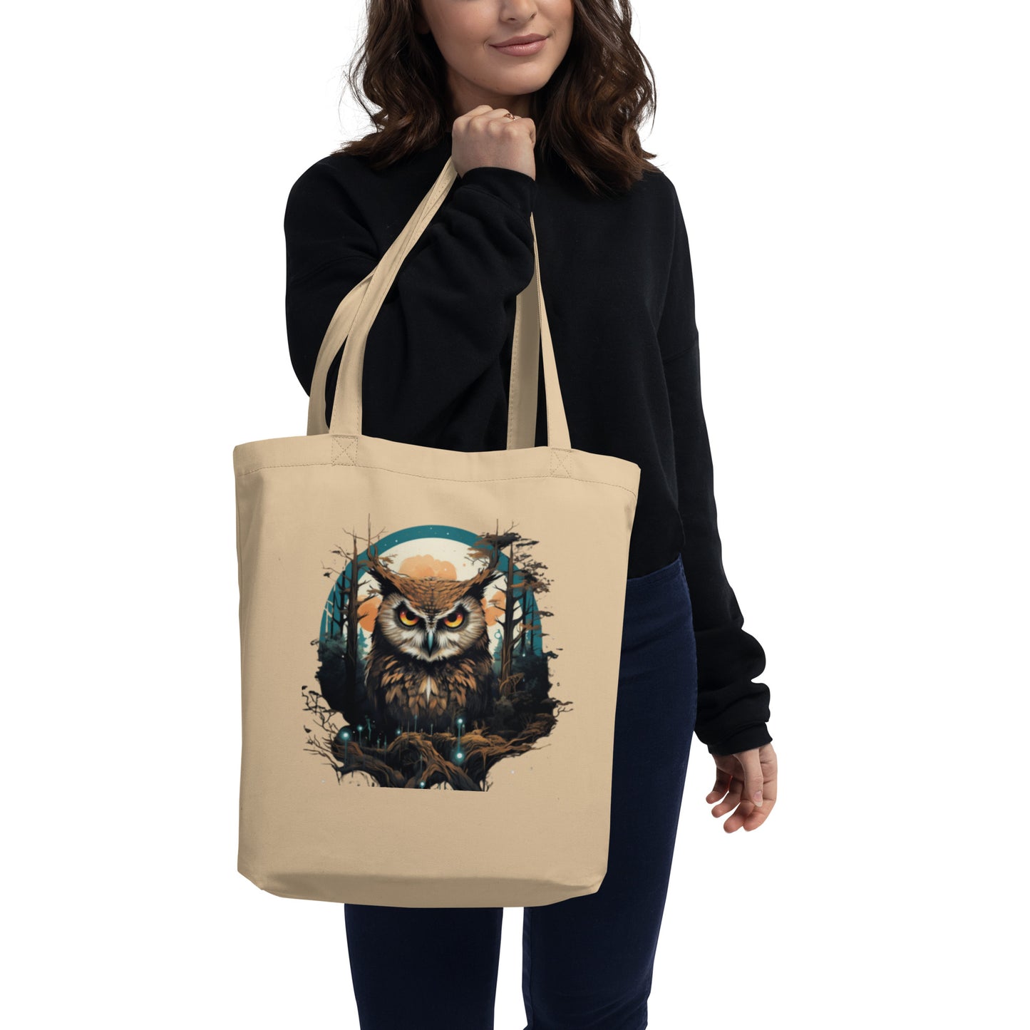 Evil Eye Owl - Eco Tote Bag