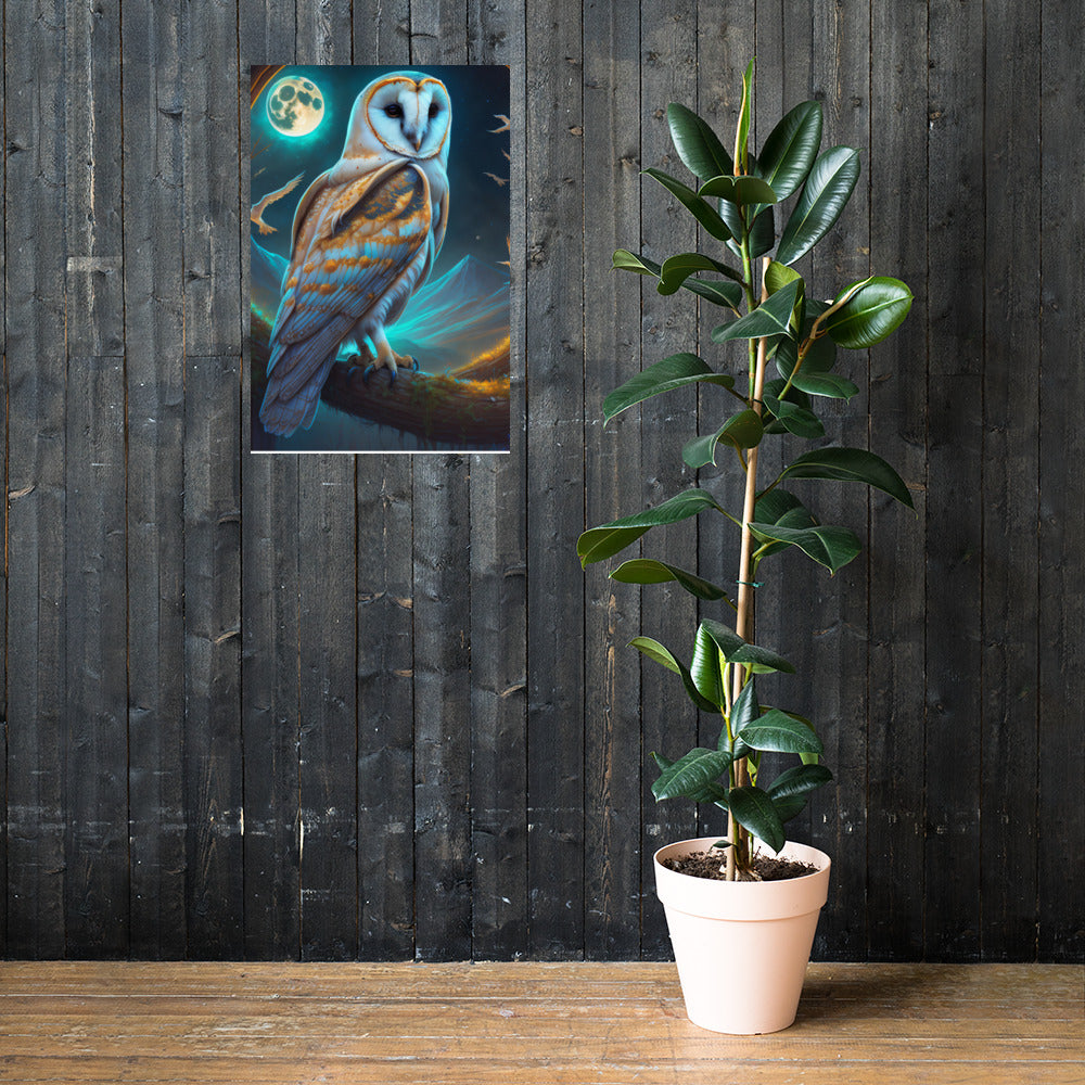 Barn Owl Poster