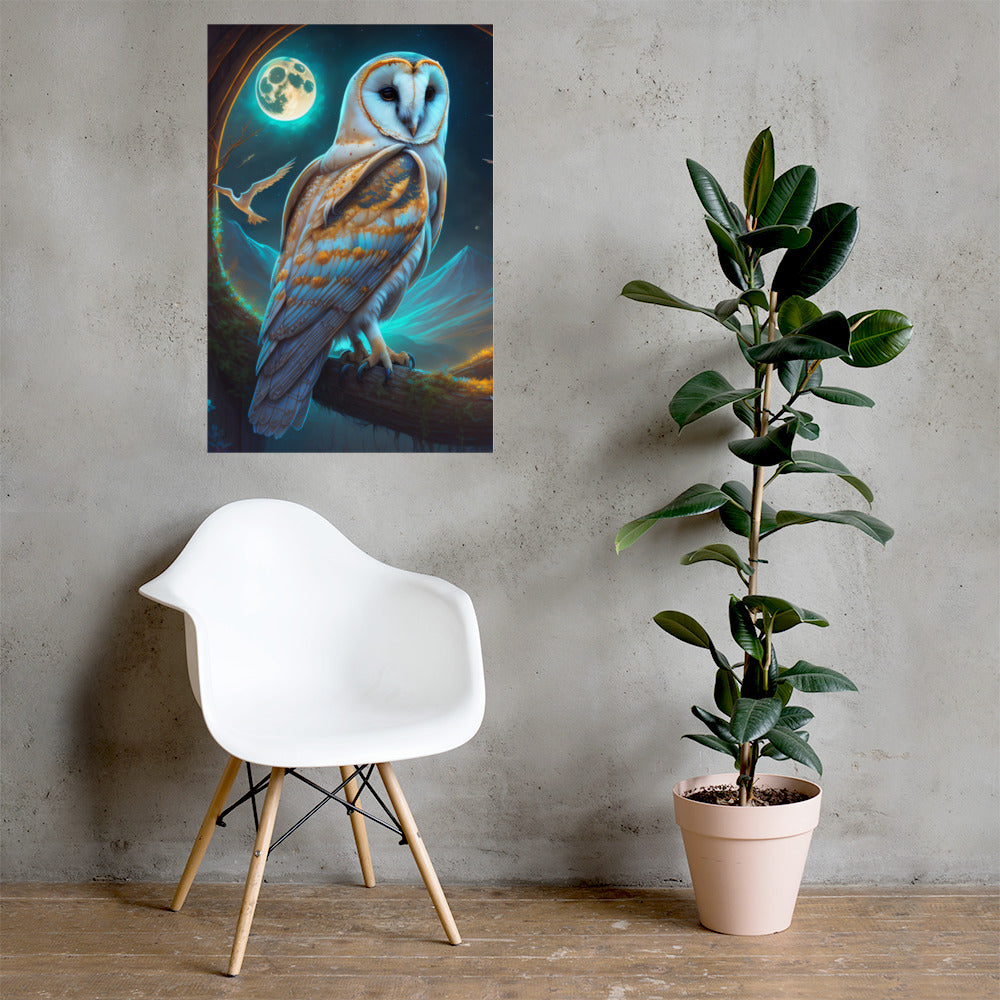 Barn Owl Poster