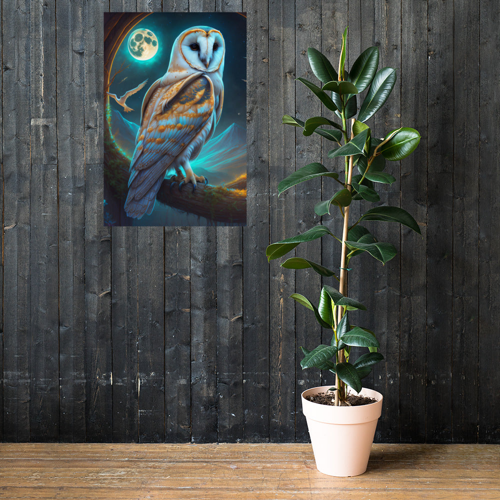 Barn Owl Poster