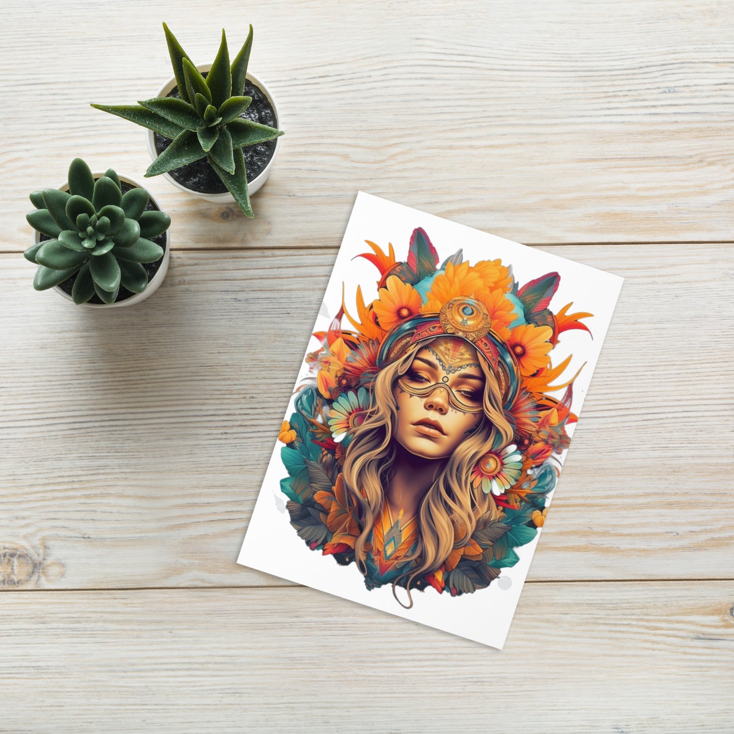 Greeting Card "BOHO Vibes"