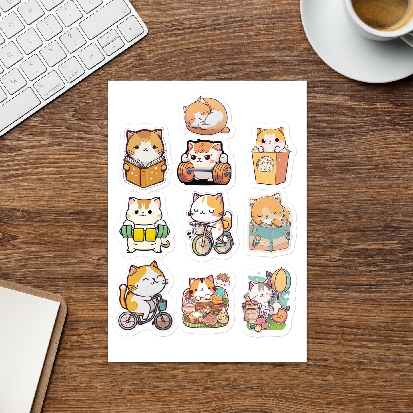 Sticker sheet - Everyday Cats