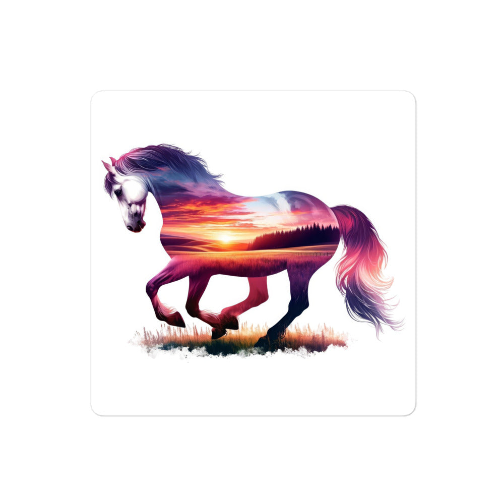 Bubble-free stickers Wild Horses 03