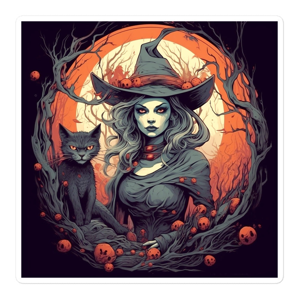 Sabrina the Witch - Bubble-free stickers