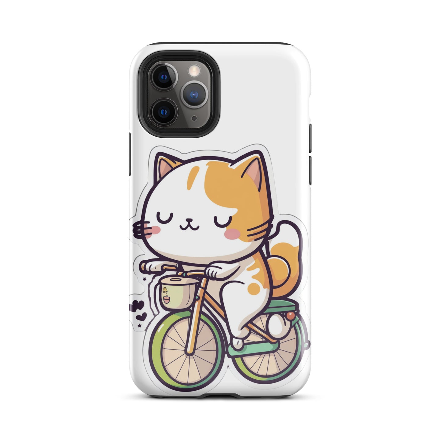 Tough Case for iPhone® "Everyday Cats" Riding