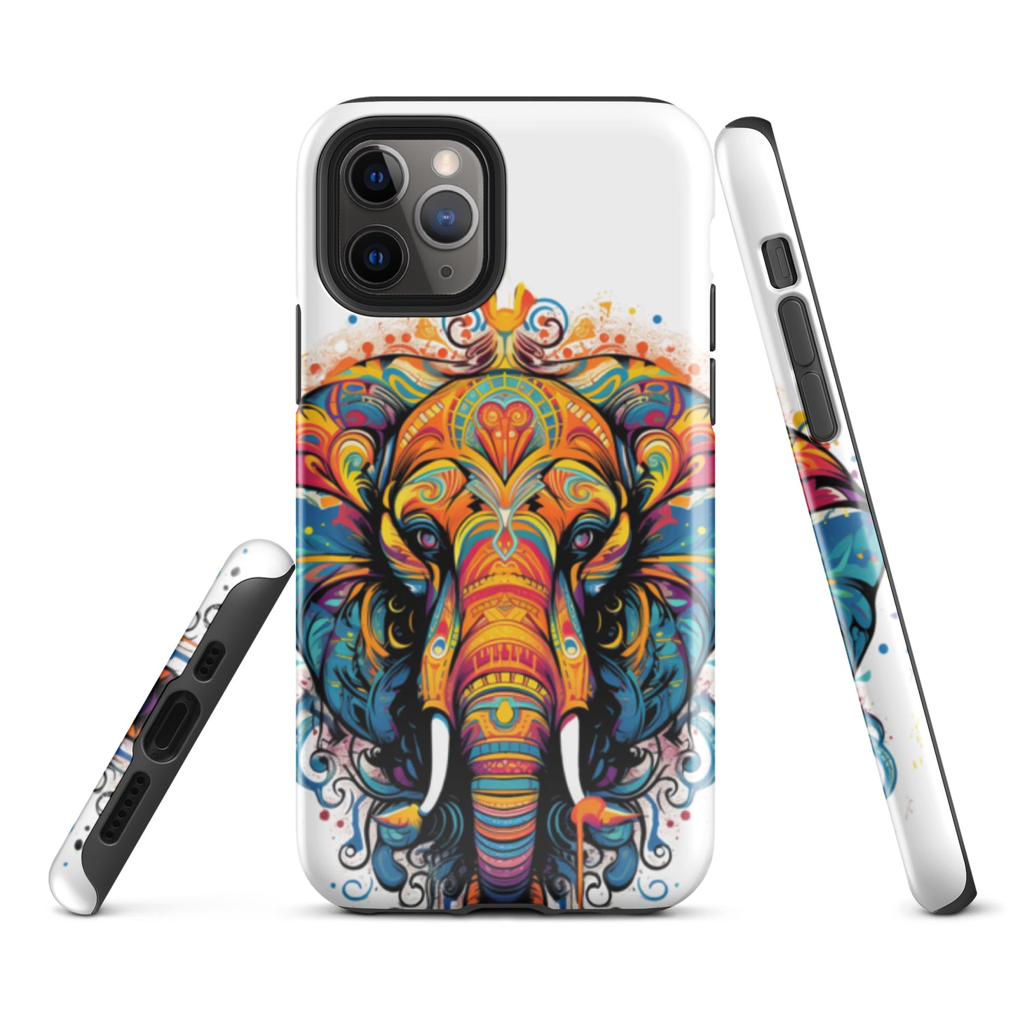 Tough Case for iPhone® BOHO Elephant 02