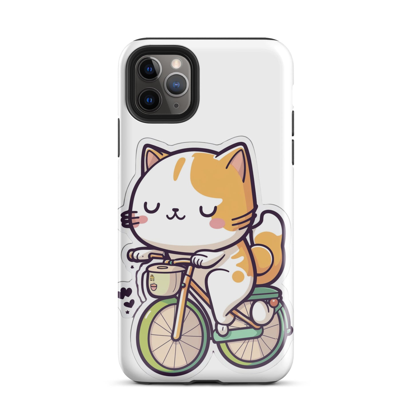 Tough Case for iPhone® "Everyday Cats" Riding