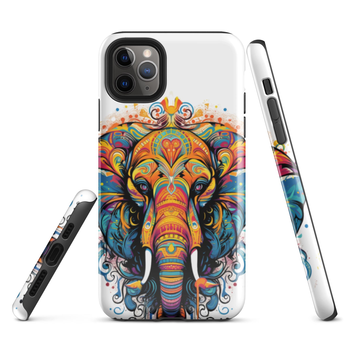 Tough Case for iPhone® BOHO Elephant 02