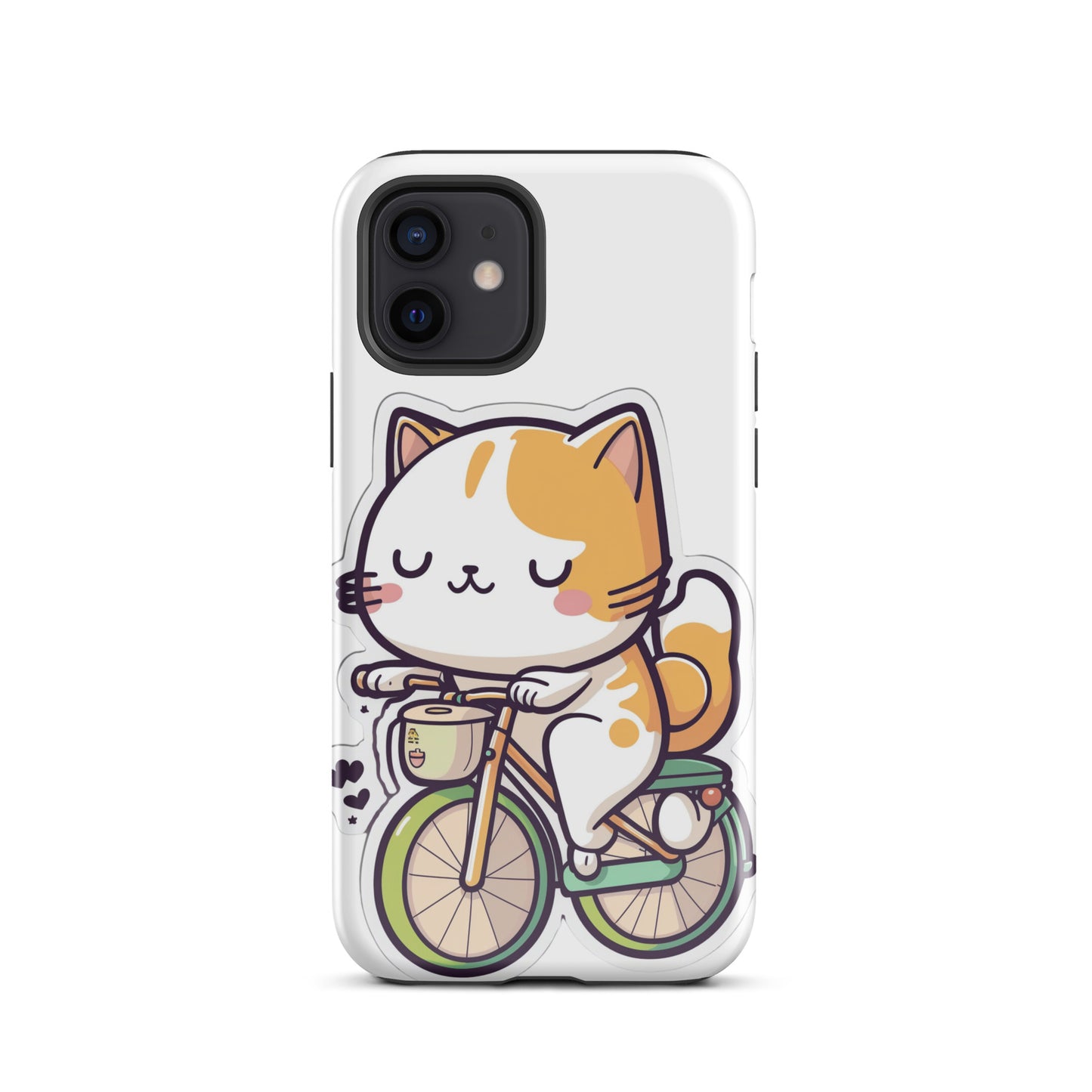 Tough Case for iPhone® "Everyday Cats" Riding