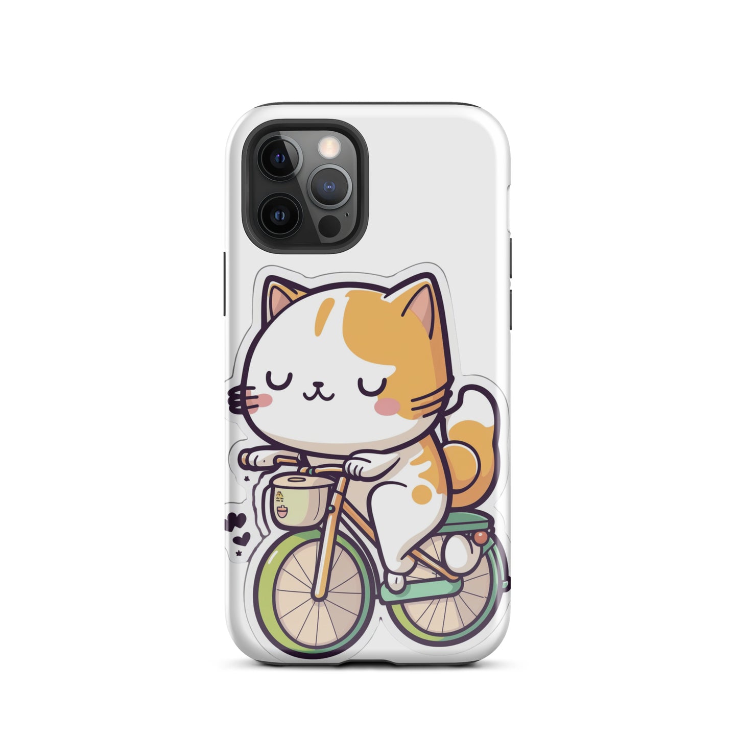 Tough Case for iPhone® "Everyday Cats" Riding