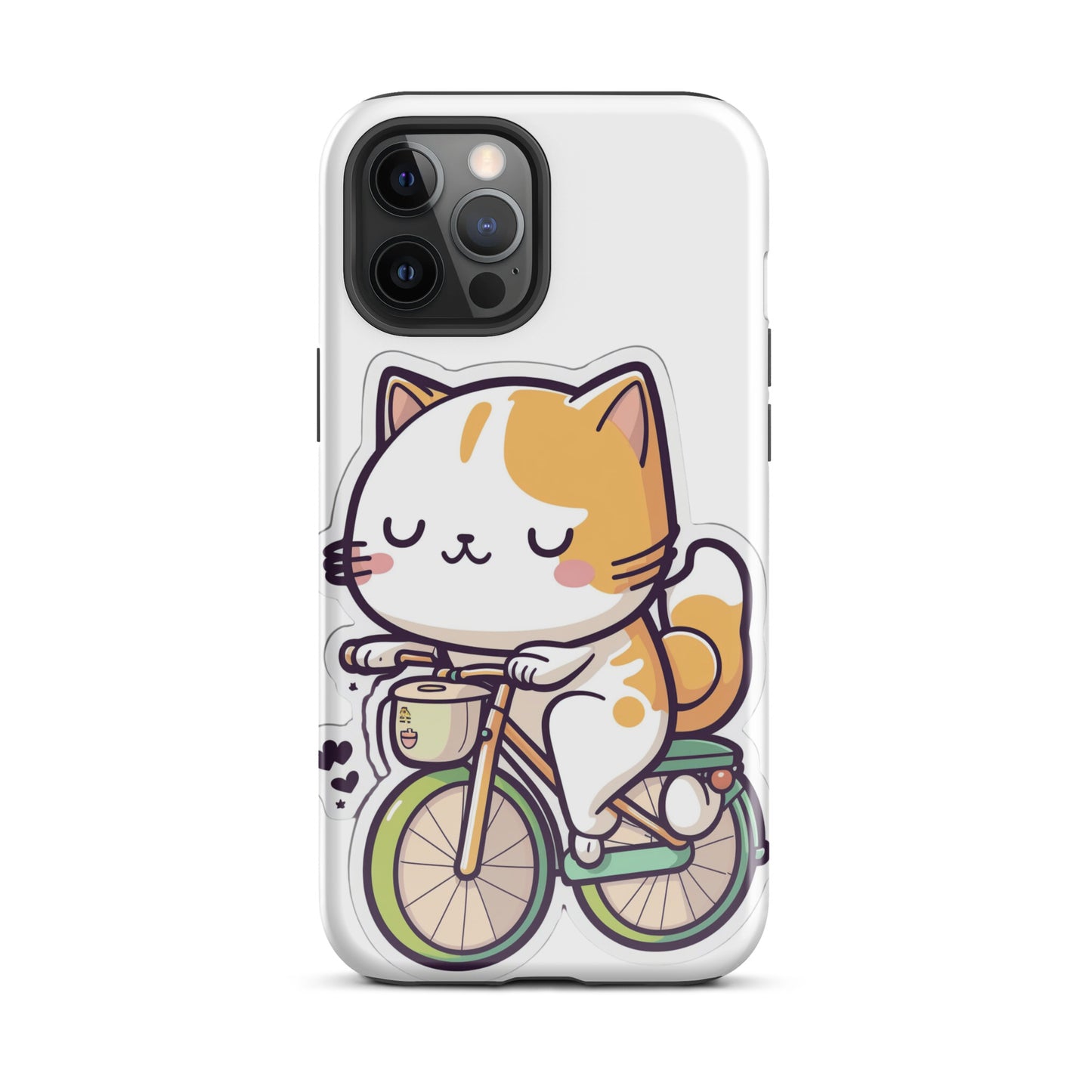 Tough Case for iPhone® "Everyday Cats" Riding