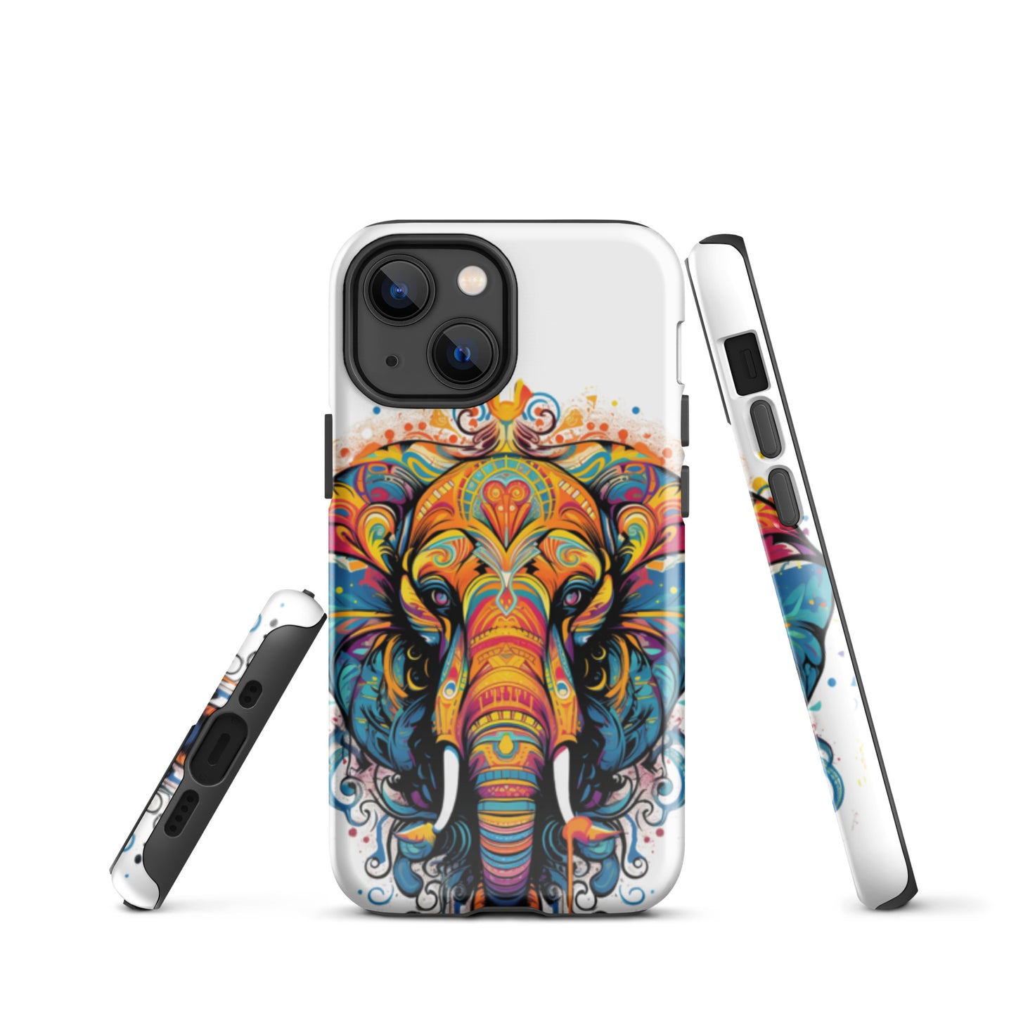 Tough Case for iPhone® BOHO Elephant 02