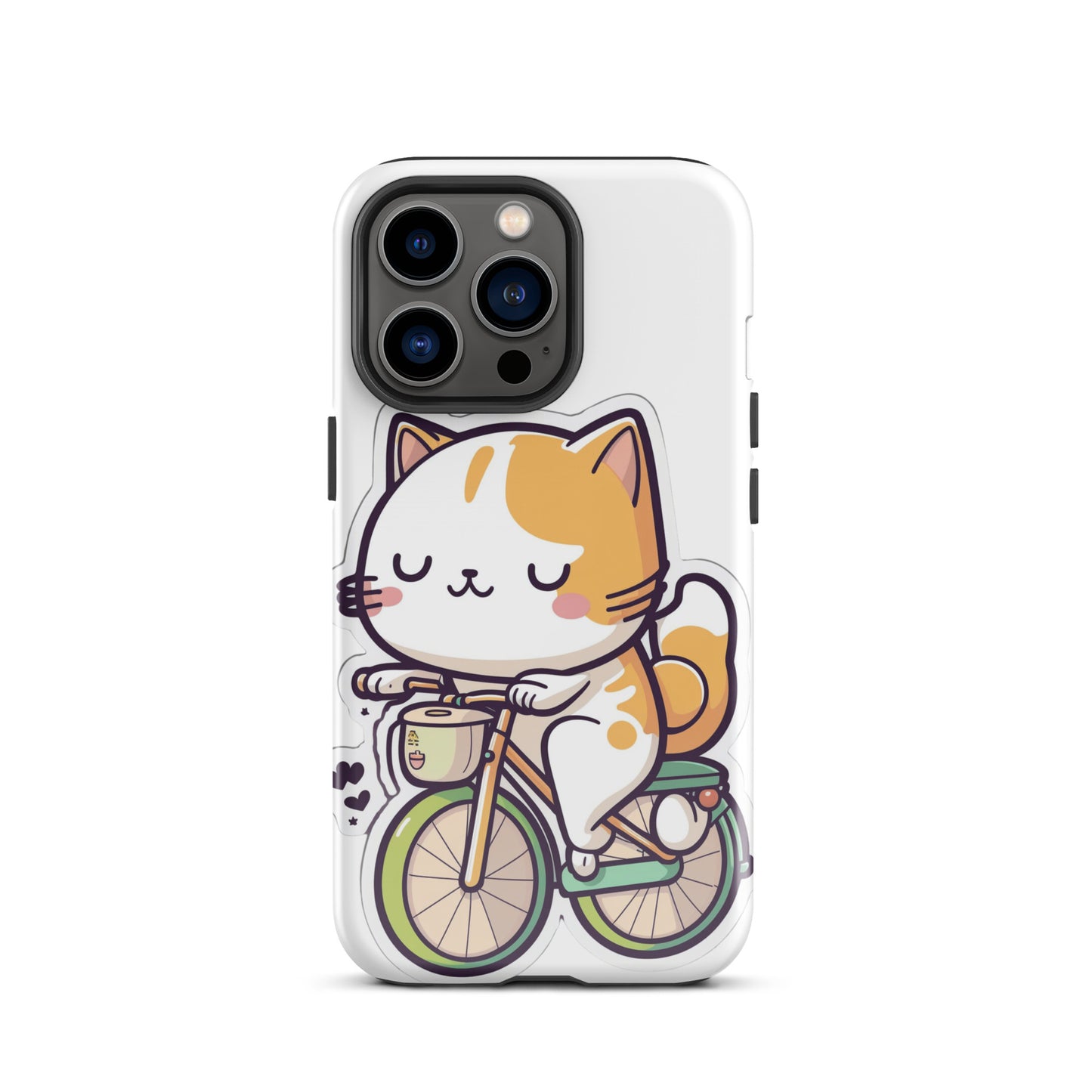 Tough Case for iPhone® "Everyday Cats" Riding