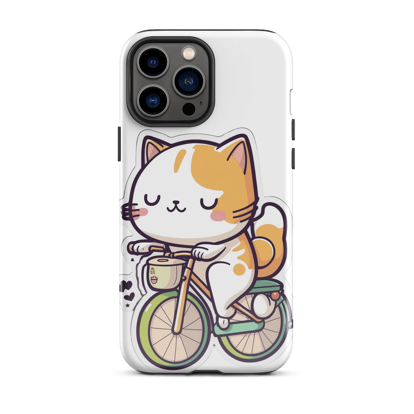 Tough Case for iPhone® "Everyday Cats" Riding