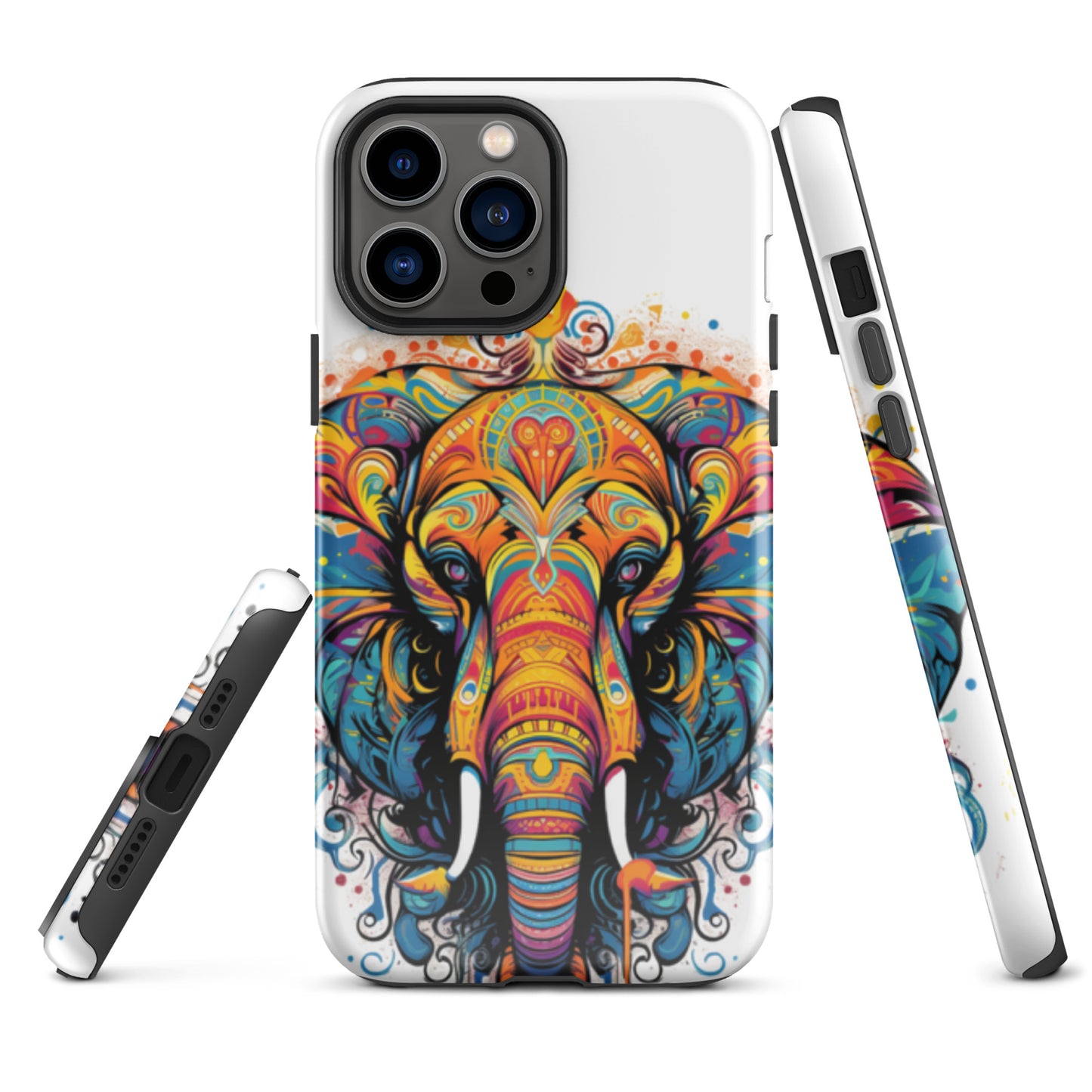 Tough Case for iPhone® BOHO Elephant 02