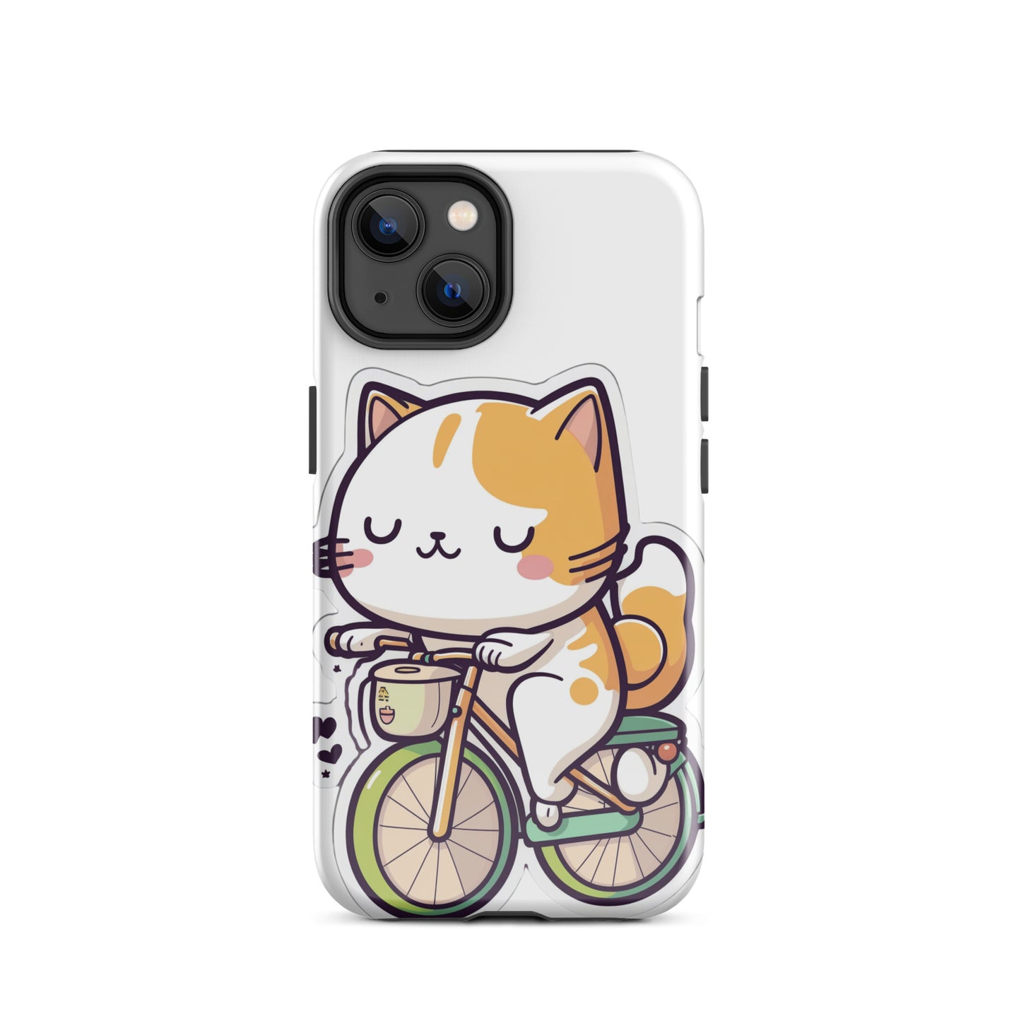 Tough Case for iPhone® "Everyday Cats" Riding