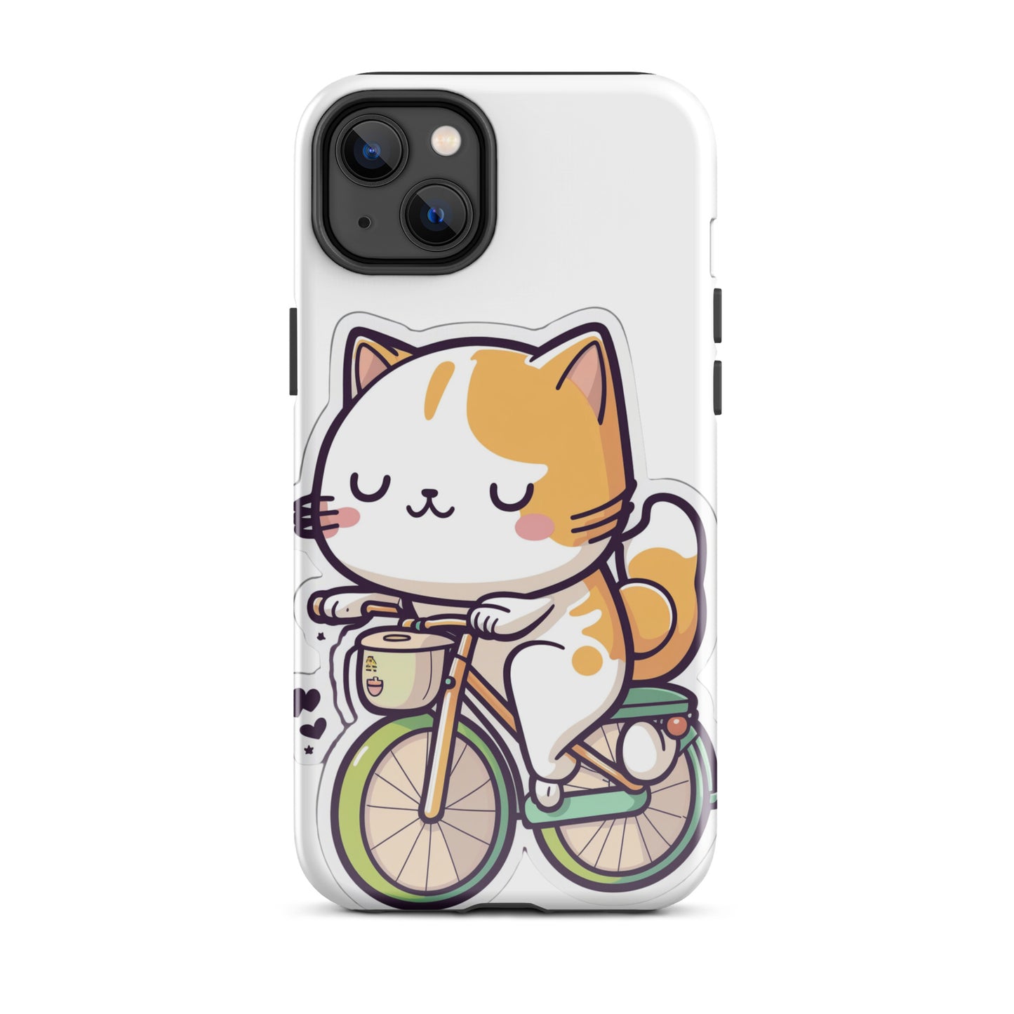 Tough Case for iPhone® "Everyday Cats" Riding