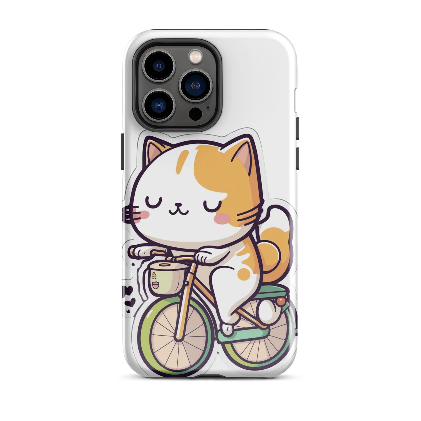 Tough Case for iPhone® "Everyday Cats" Riding