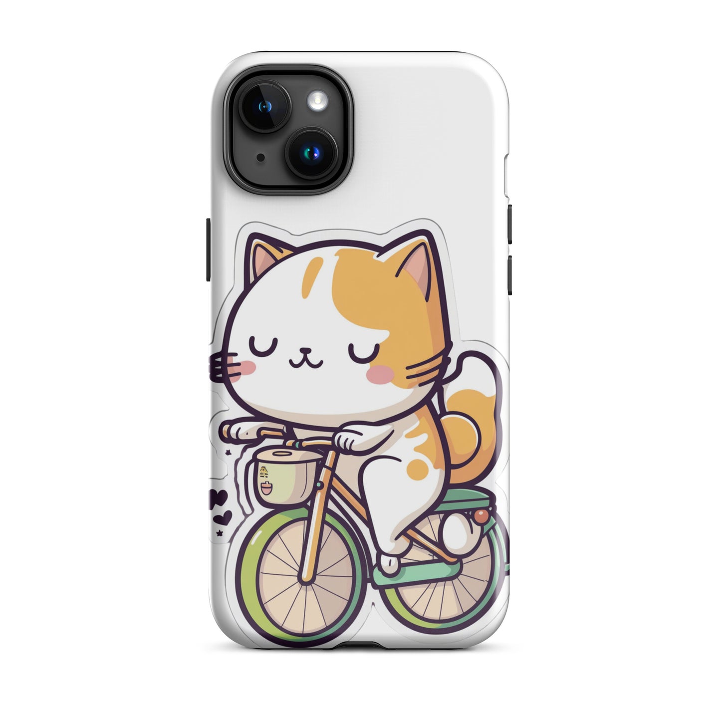 Tough Case for iPhone® "Everyday Cats" Riding