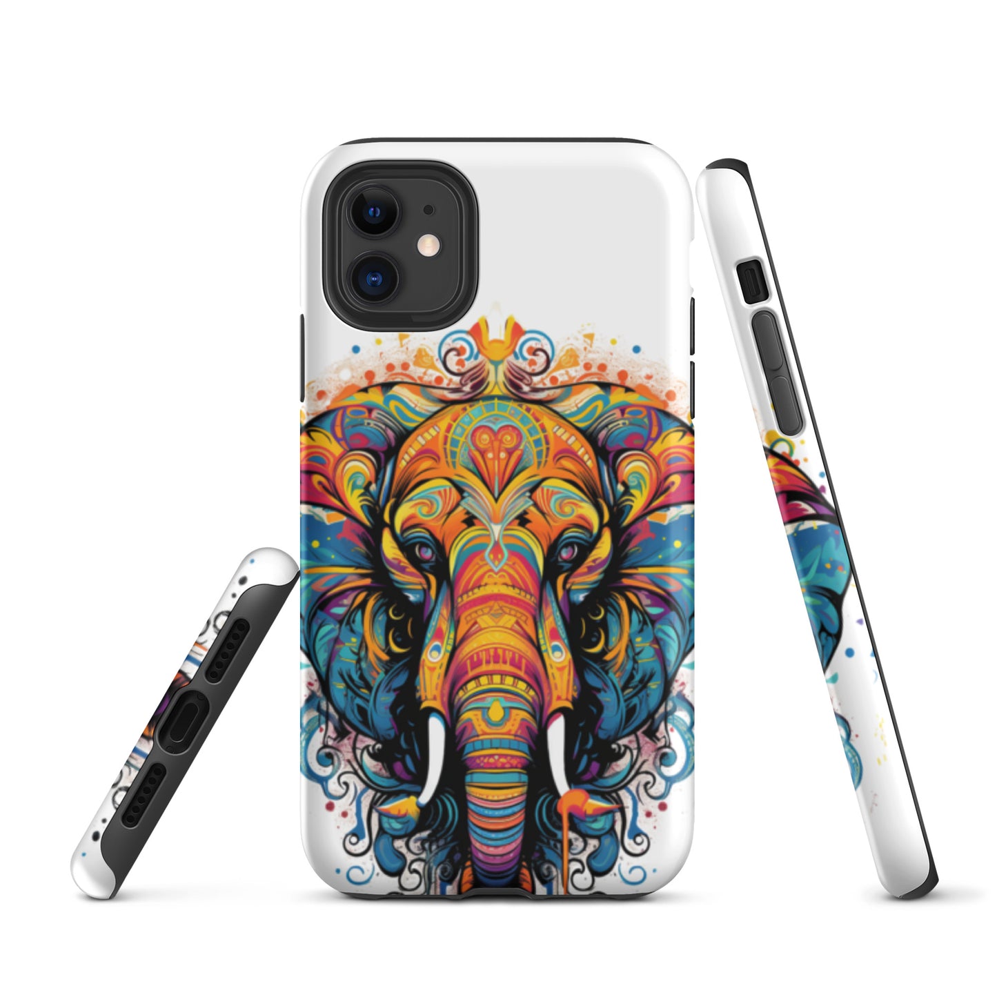 Tough Case for iPhone® BOHO Elephant 02