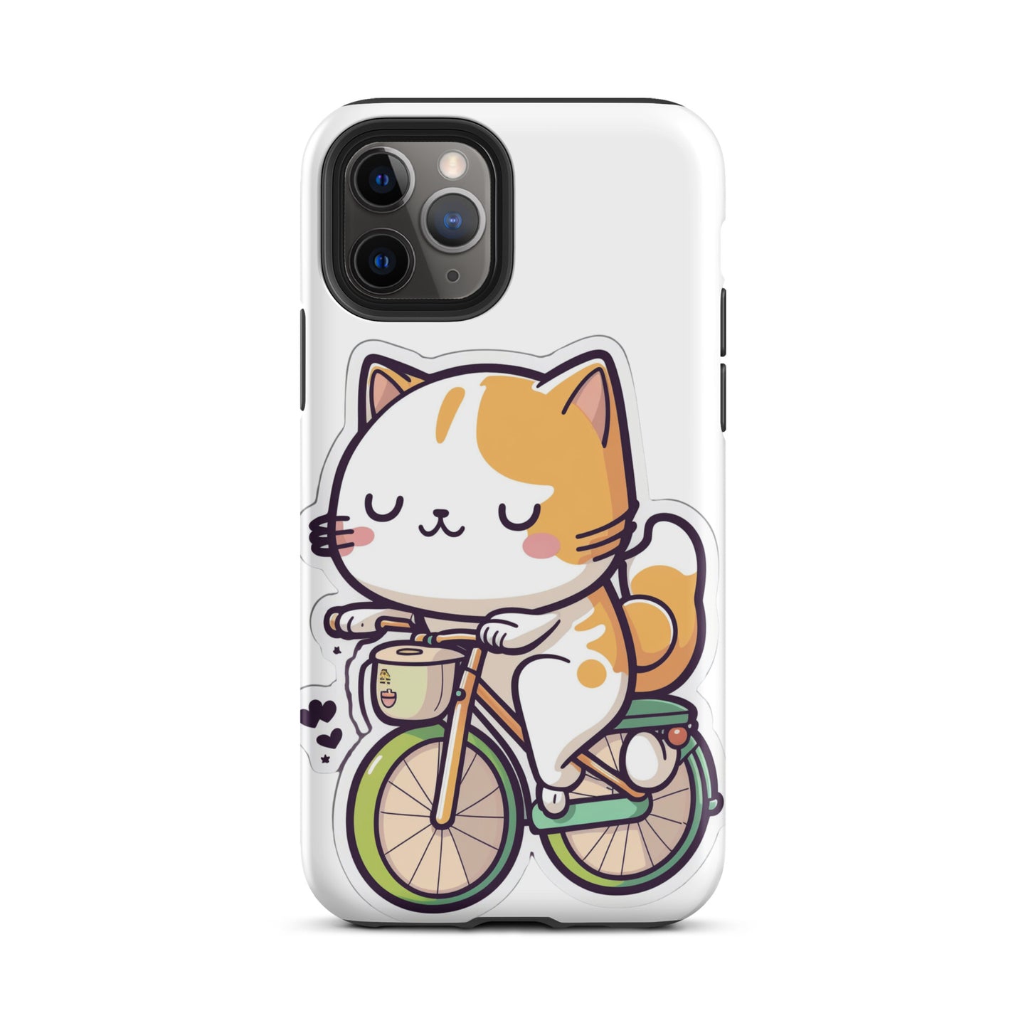 Tough Case for iPhone® "Everyday Cats" Riding