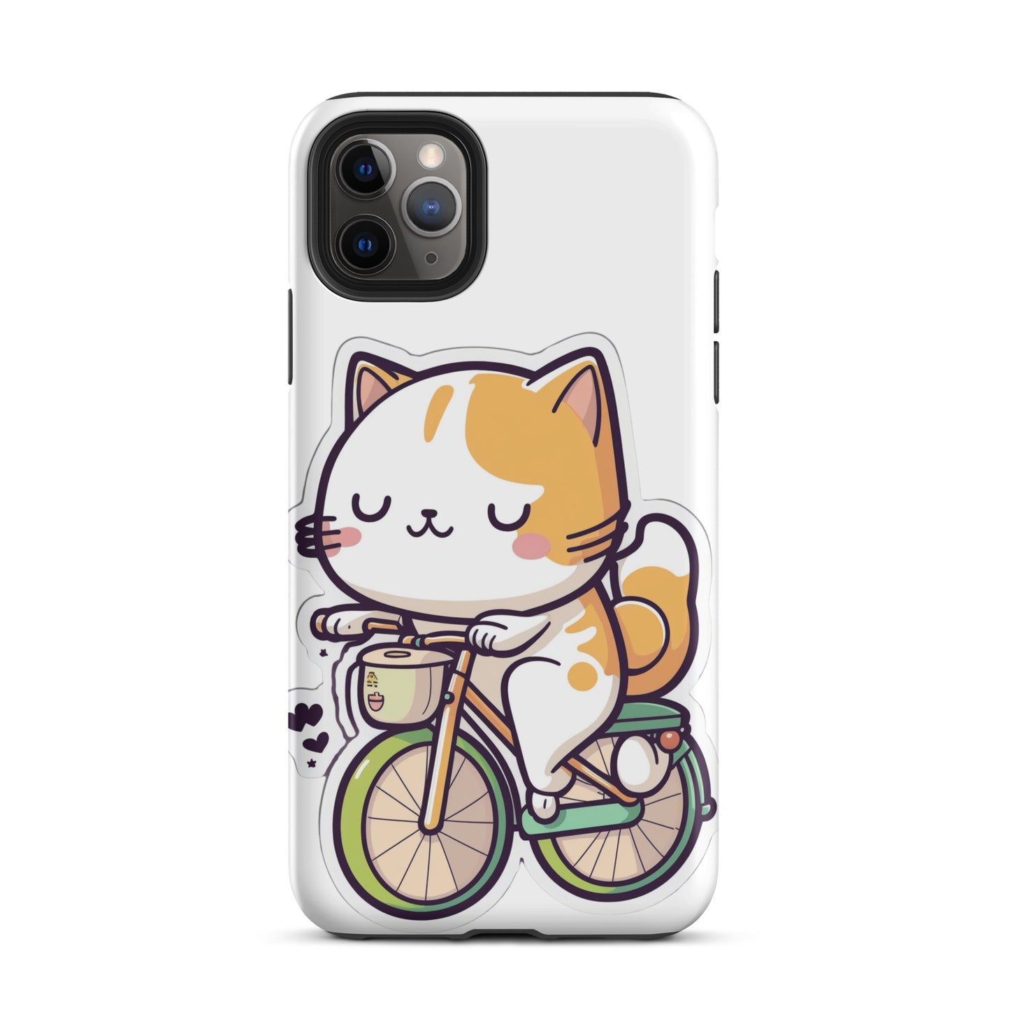 Tough Case for iPhone® "Everyday Cats" Riding